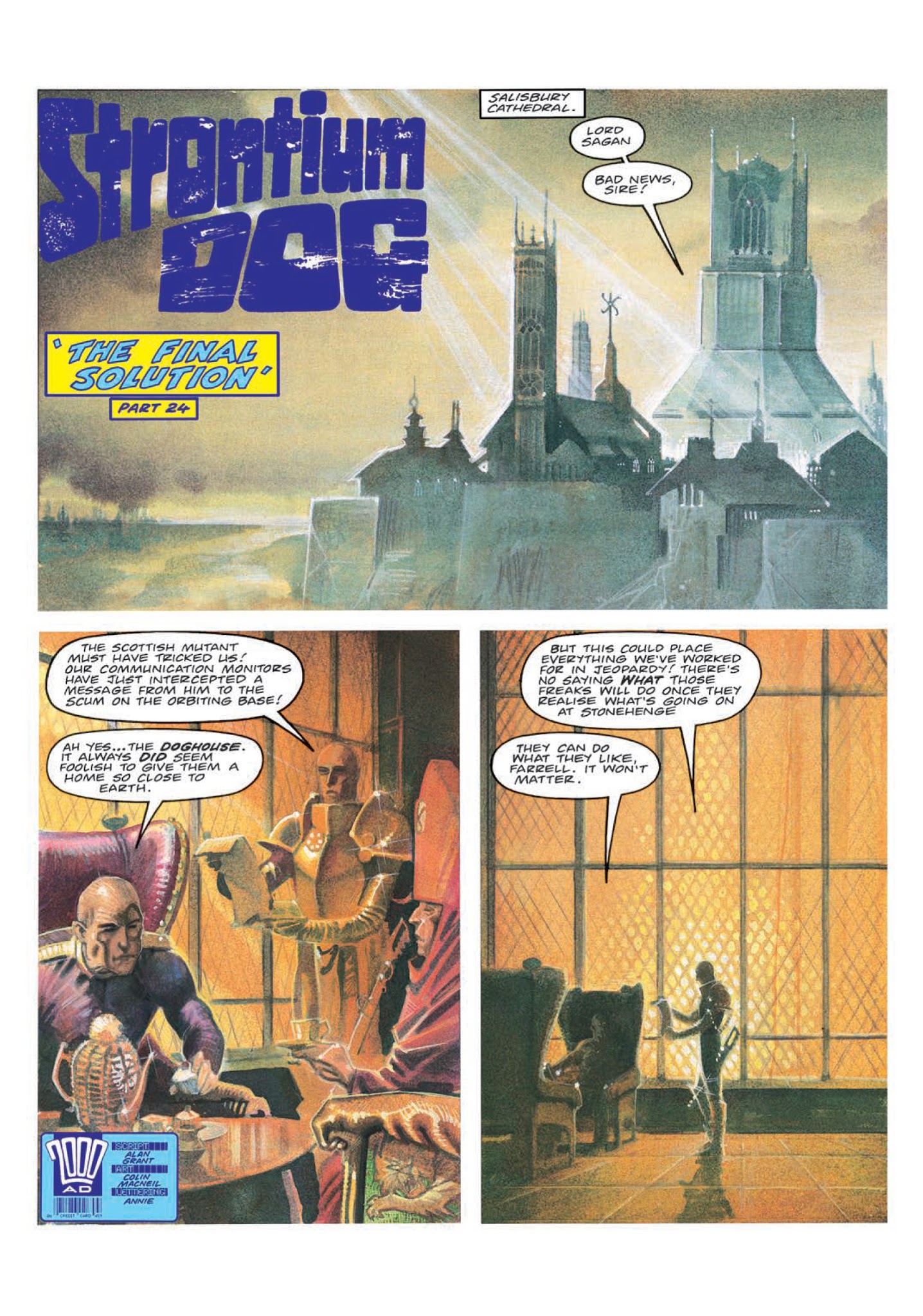 Read online Strontium Dog: The Final Solution comic -  Issue # TPB - 135