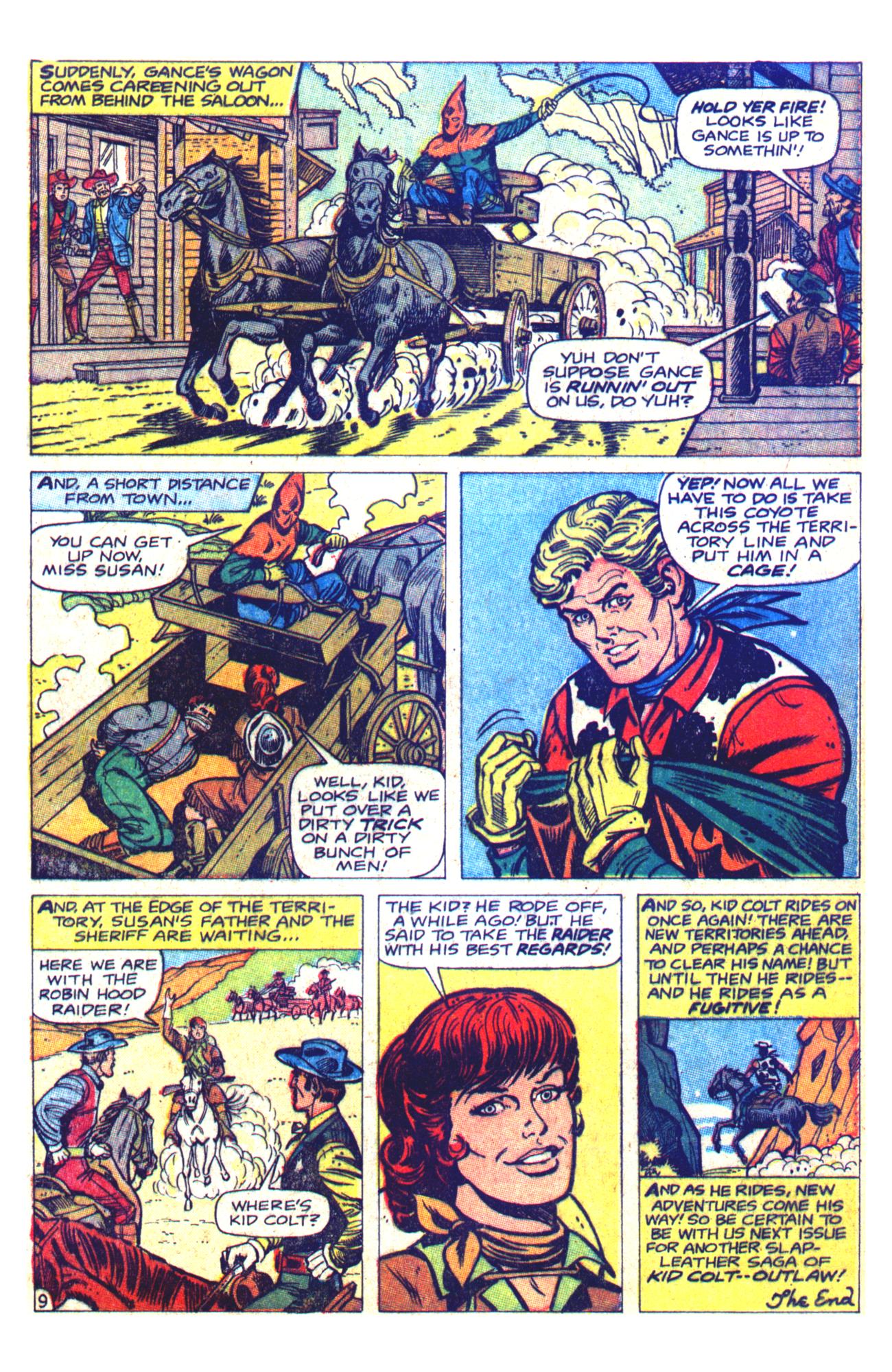 Read online Kid Colt Outlaw comic -  Issue #139 - 12