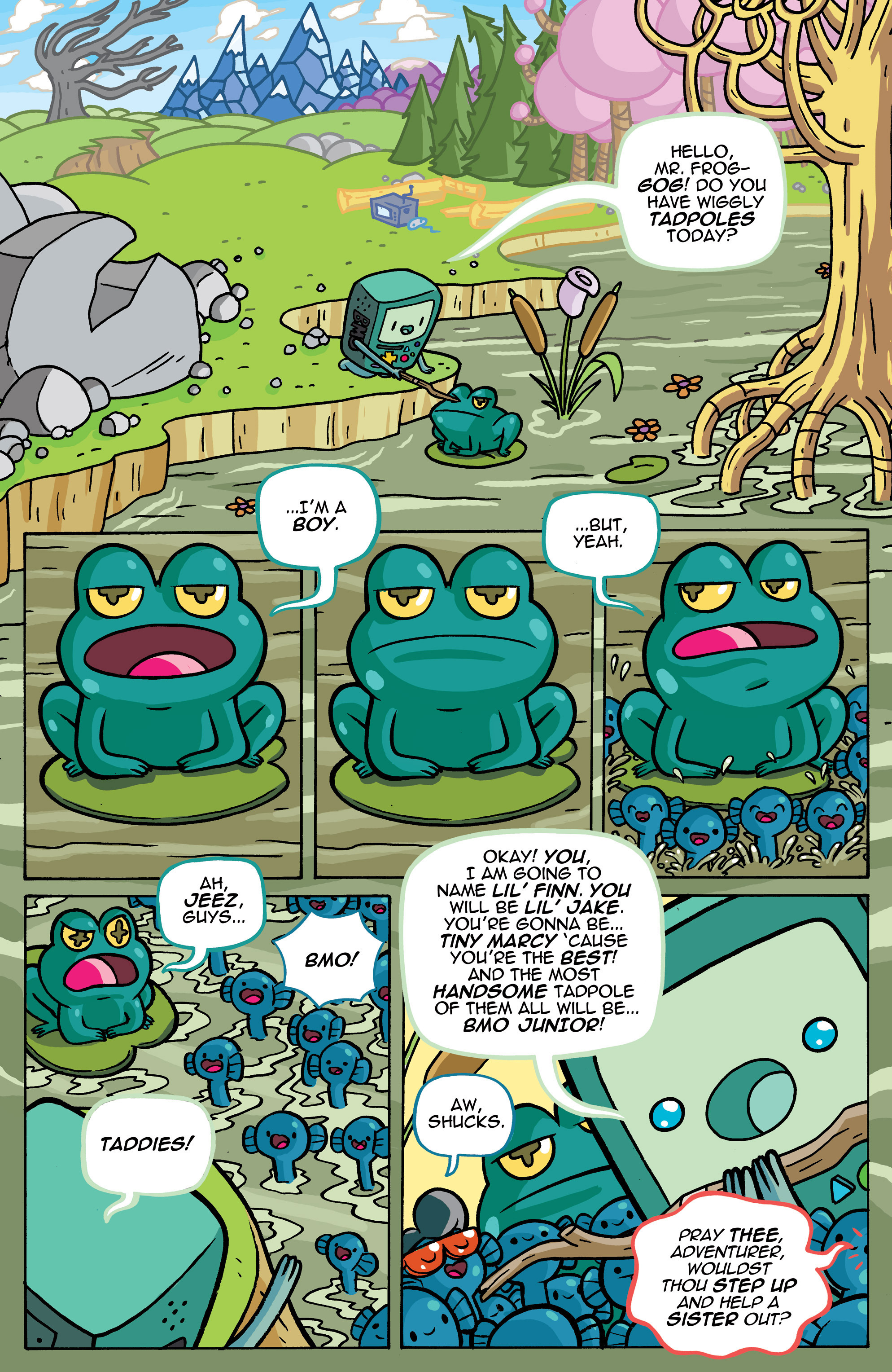 Read online Adventure Time comic -  Issue #42 - 20