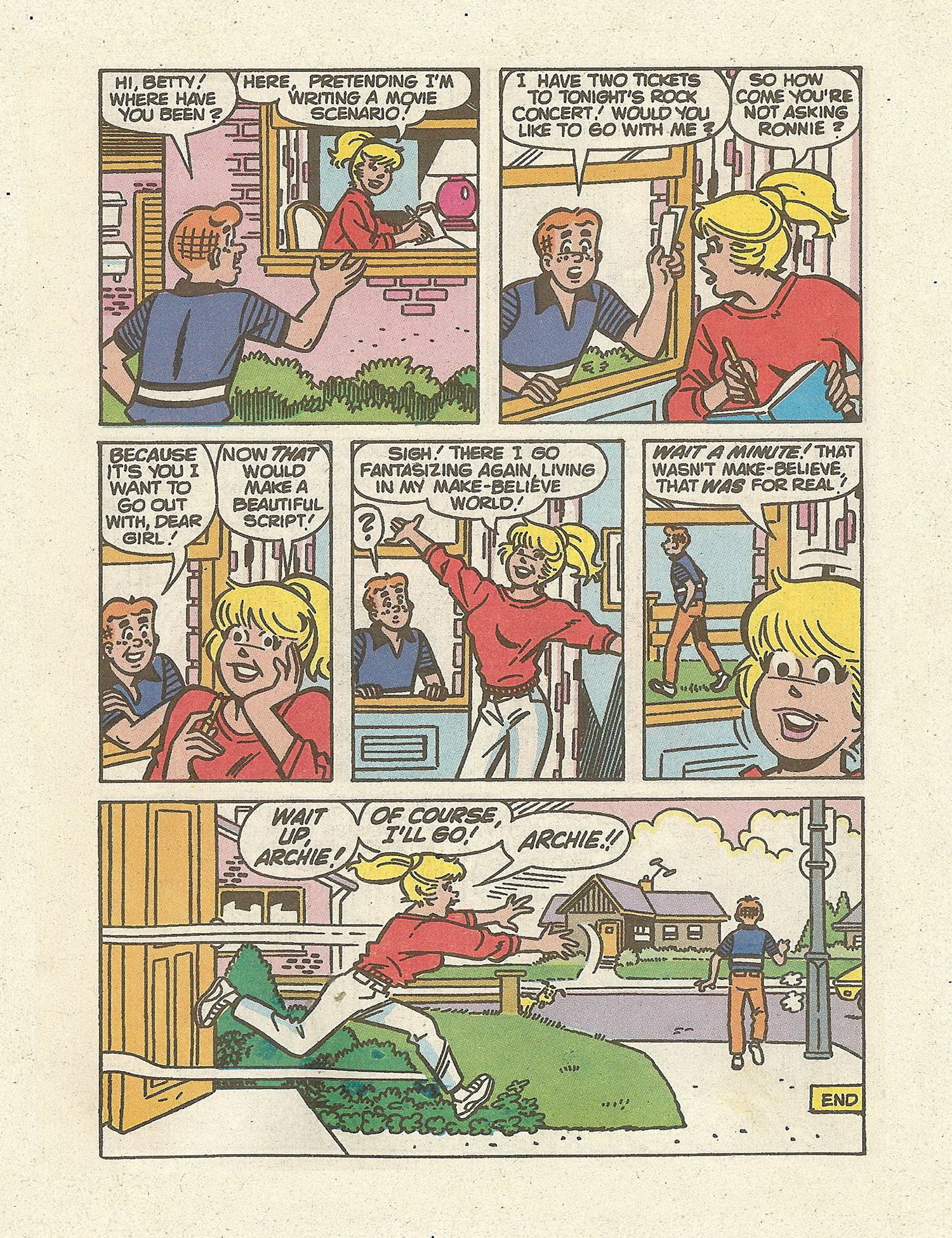 Read online Betty and Veronica Digest Magazine comic -  Issue #70 - 62