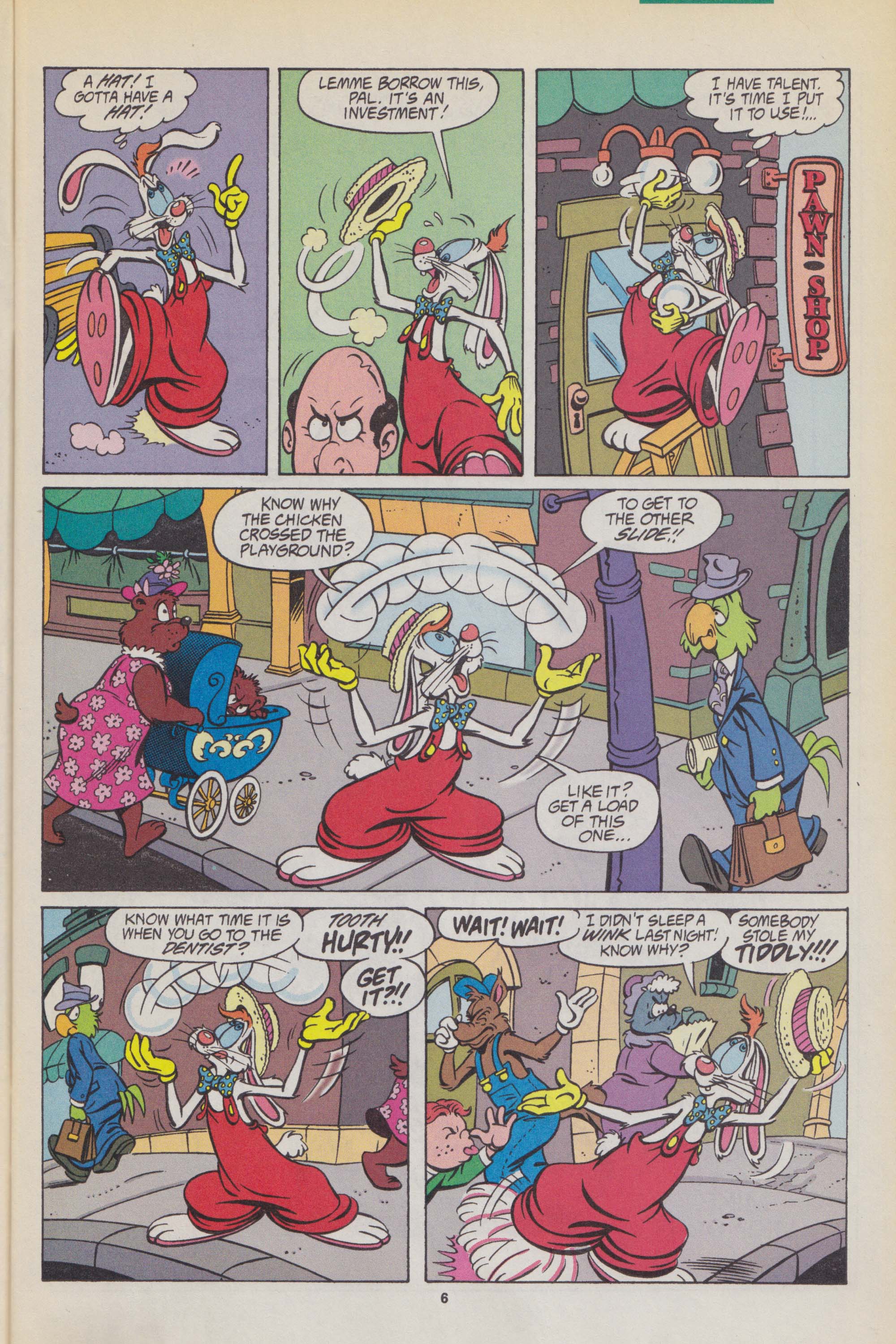 Read online Roger Rabbit's Toontown comic -  Issue #5 - 9