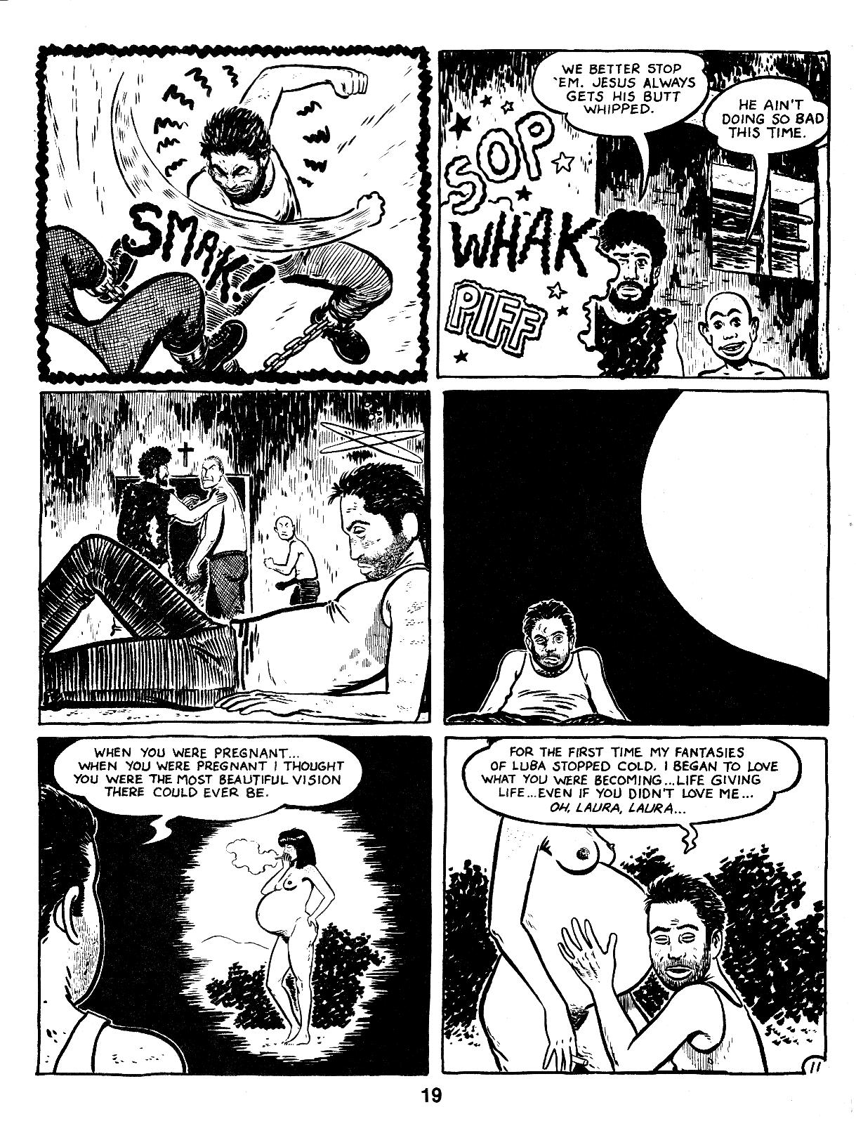 Read online Love and Rockets (1982) comic -  Issue #15 - 21