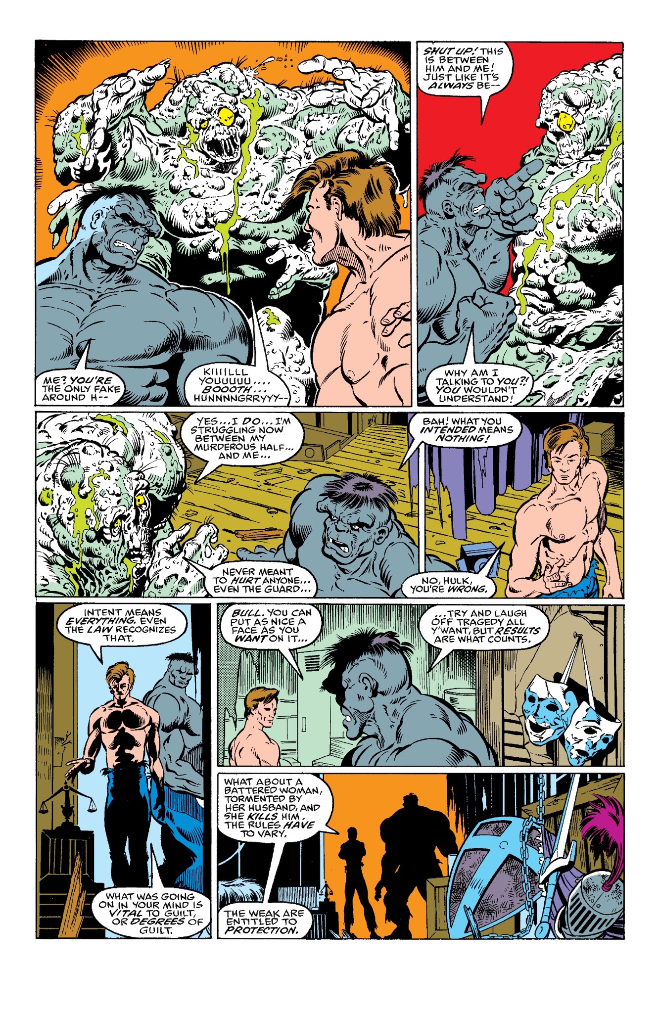 Read online Hulk Visionaries: Peter David comic -  Issue # TPB 5 - 163