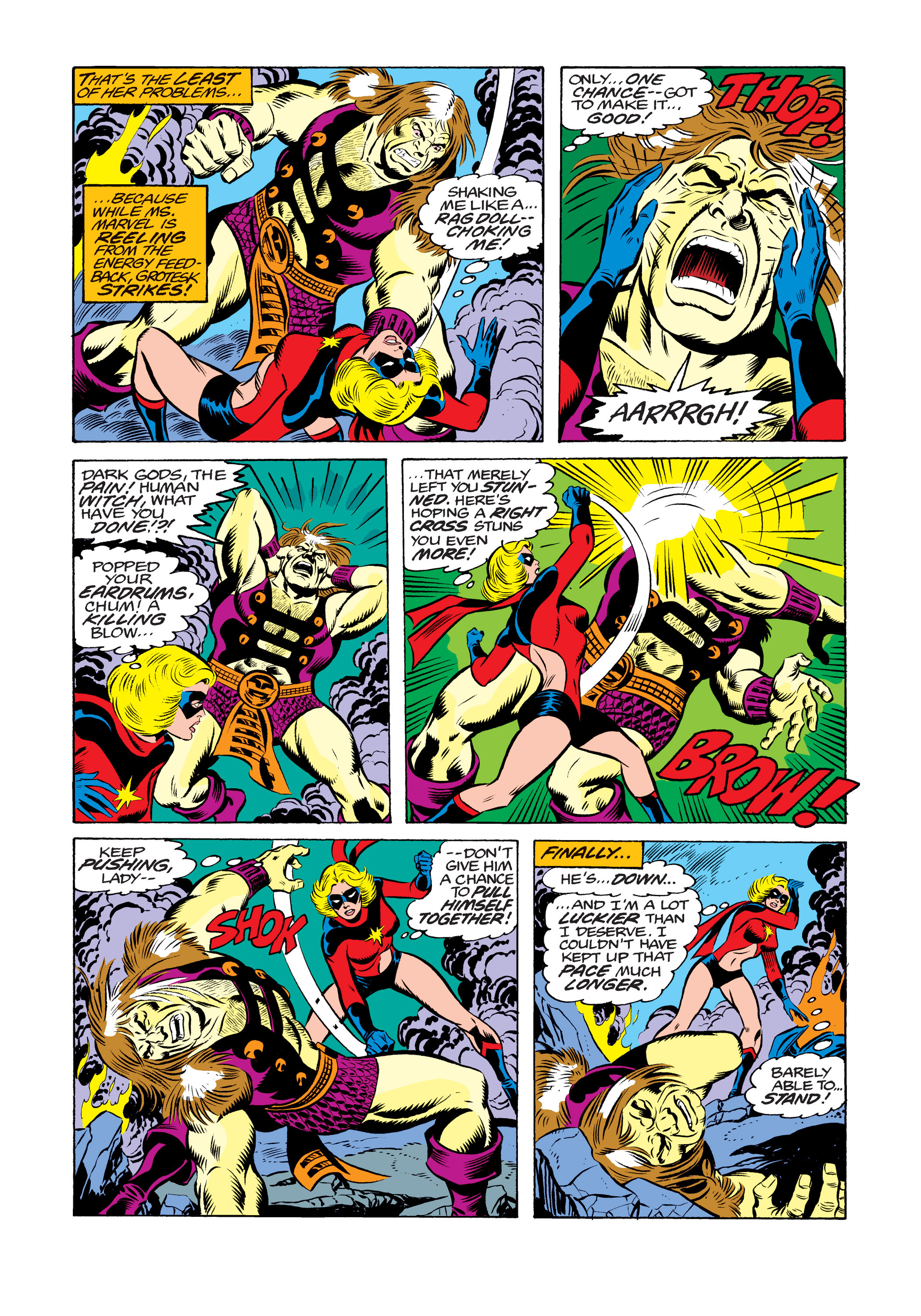 Read online Ms. Marvel (1977) comic -  Issue #6 - 14