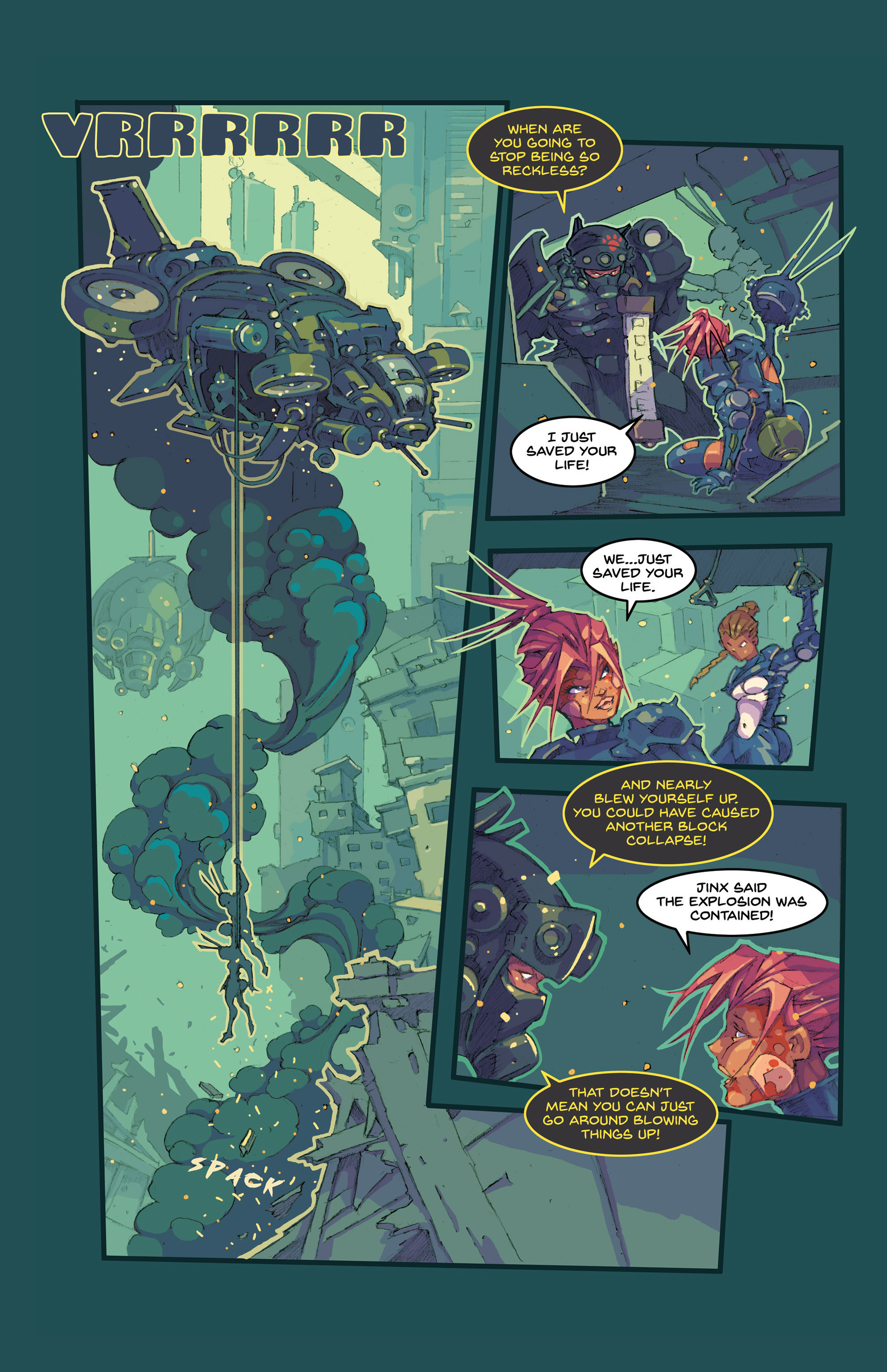 Read online Offworld comic -  Issue #6 - 12