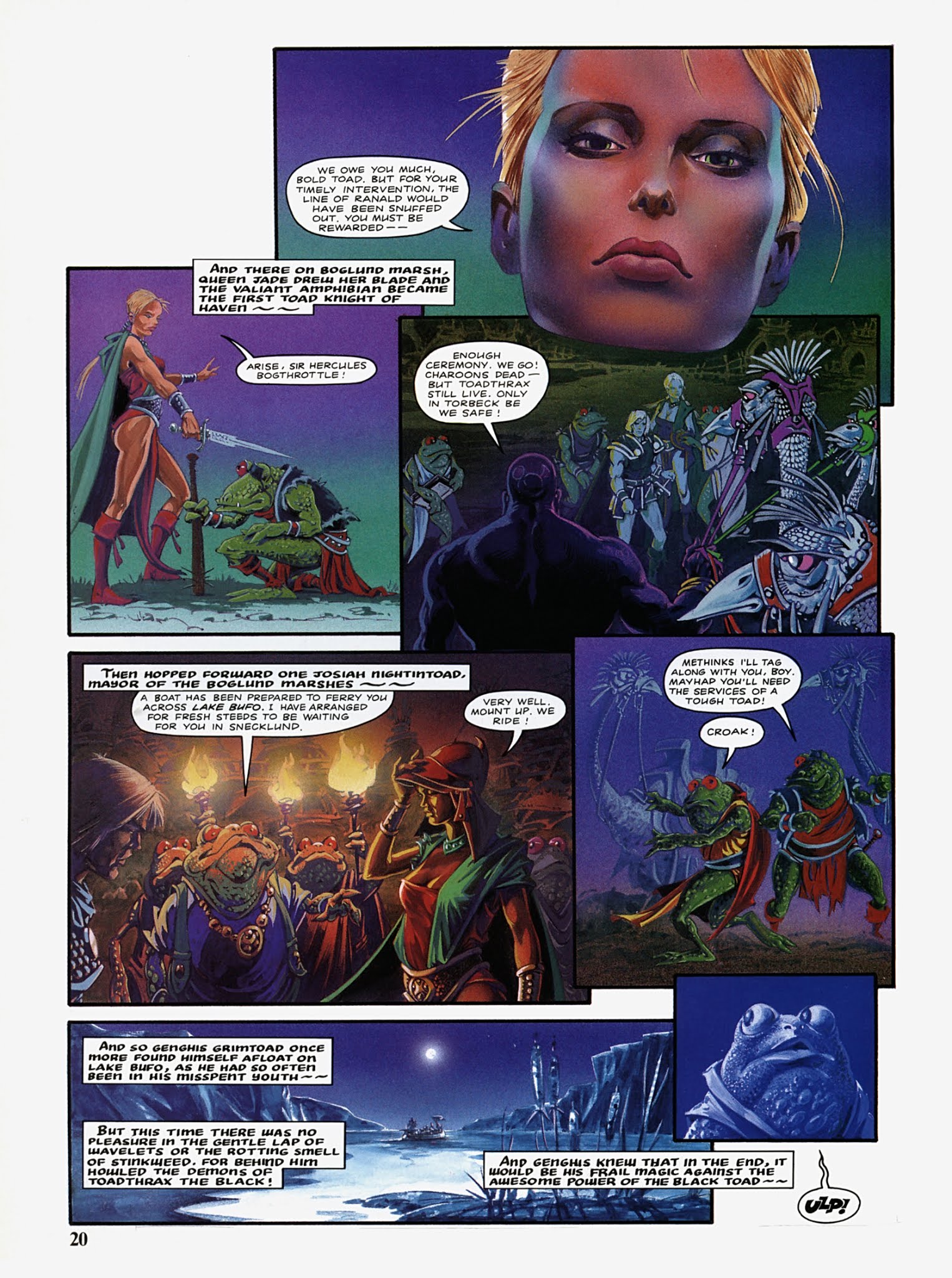 Read online The Chronicles of Genghis Grimtoad comic -  Issue # Full - 19