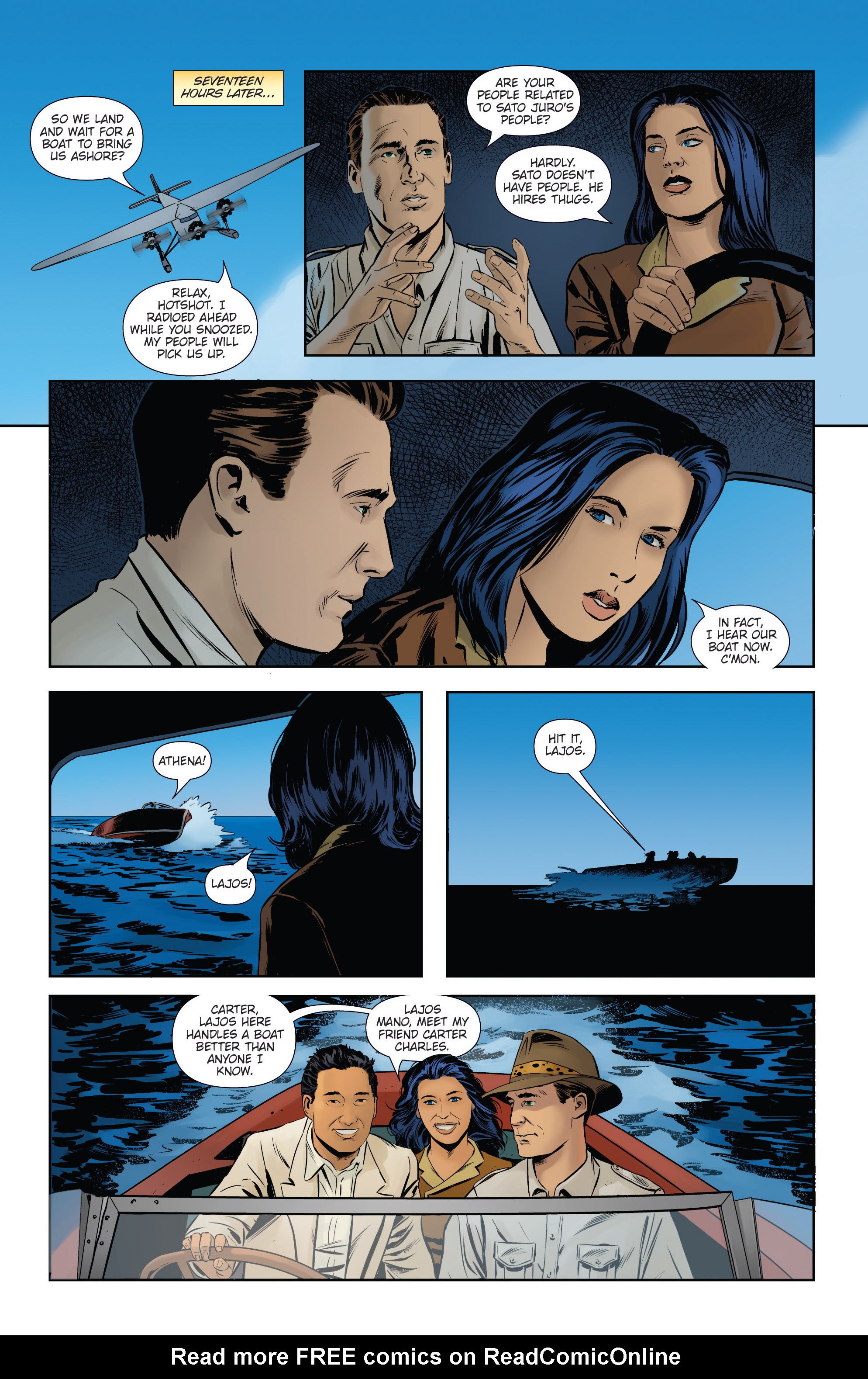 Read online Athena Voltaire and the Volcano Goddess comic -  Issue #2 - 19