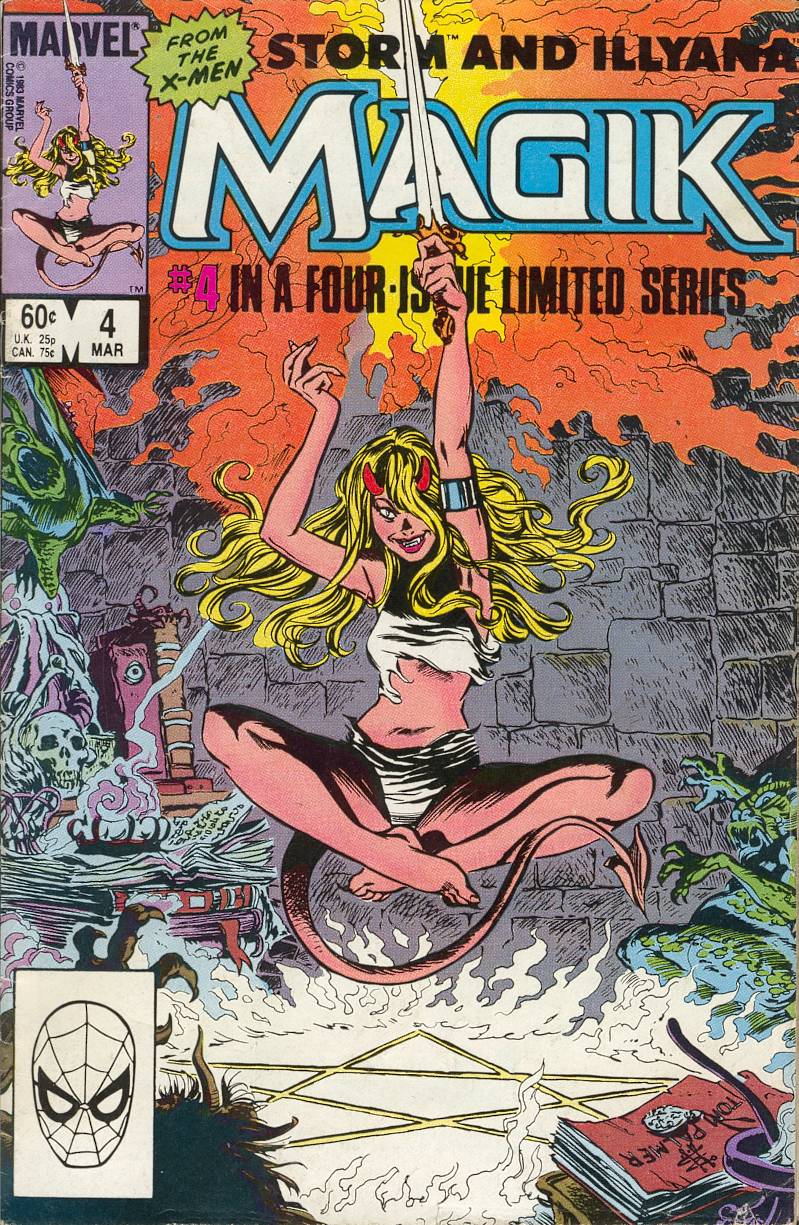 Read online Magik (Illyana and Storm Limited Series) comic -  Issue #4 - 1