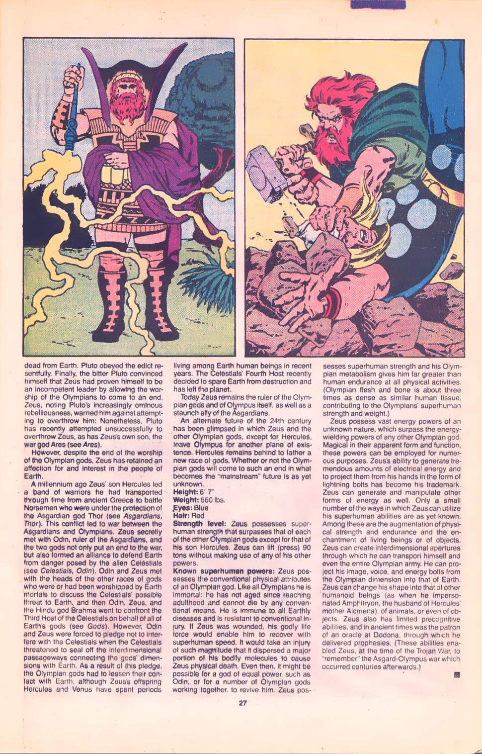 Read online The Official Handbook of the Marvel Universe Deluxe Edition comic -  Issue #15 - 29