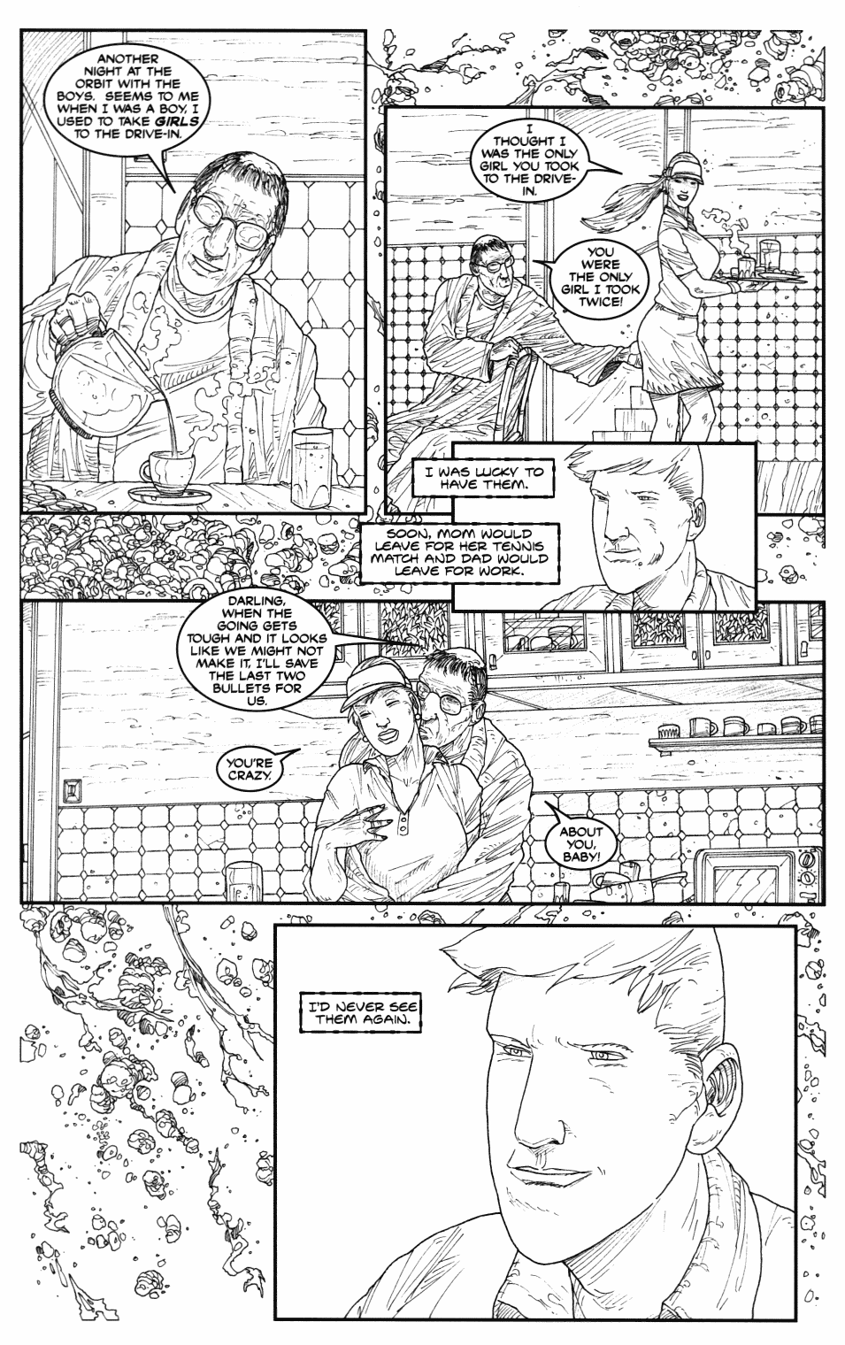 Read online Joe R. Lansdale's The Drive-In comic -  Issue #1 - 12