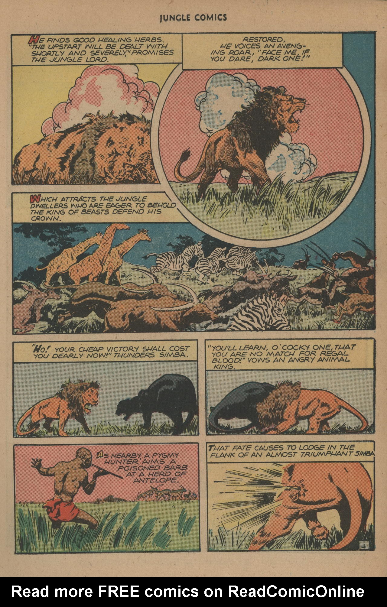 Read online Jungle Comics comic -  Issue #80 - 17