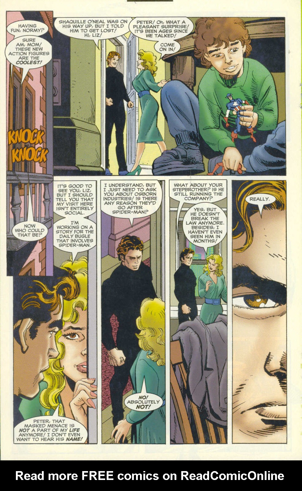 Read online The Sensational Spider-Man (1996) comic -  Issue #5 - 13