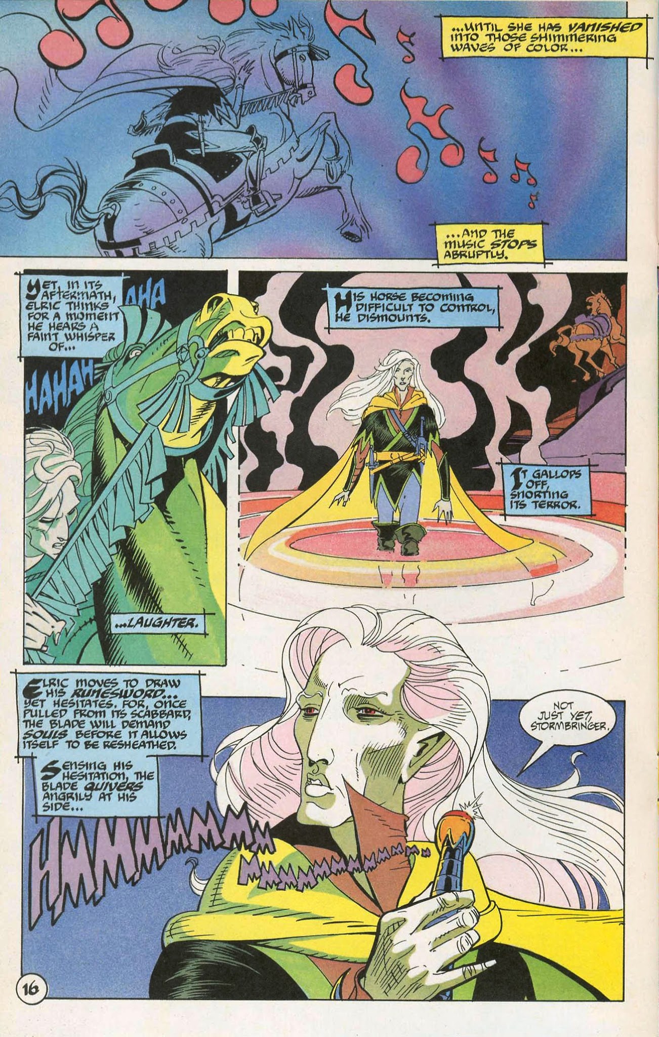 Read online Elric: Weird of the White Wolf comic -  Issue #4 - 18