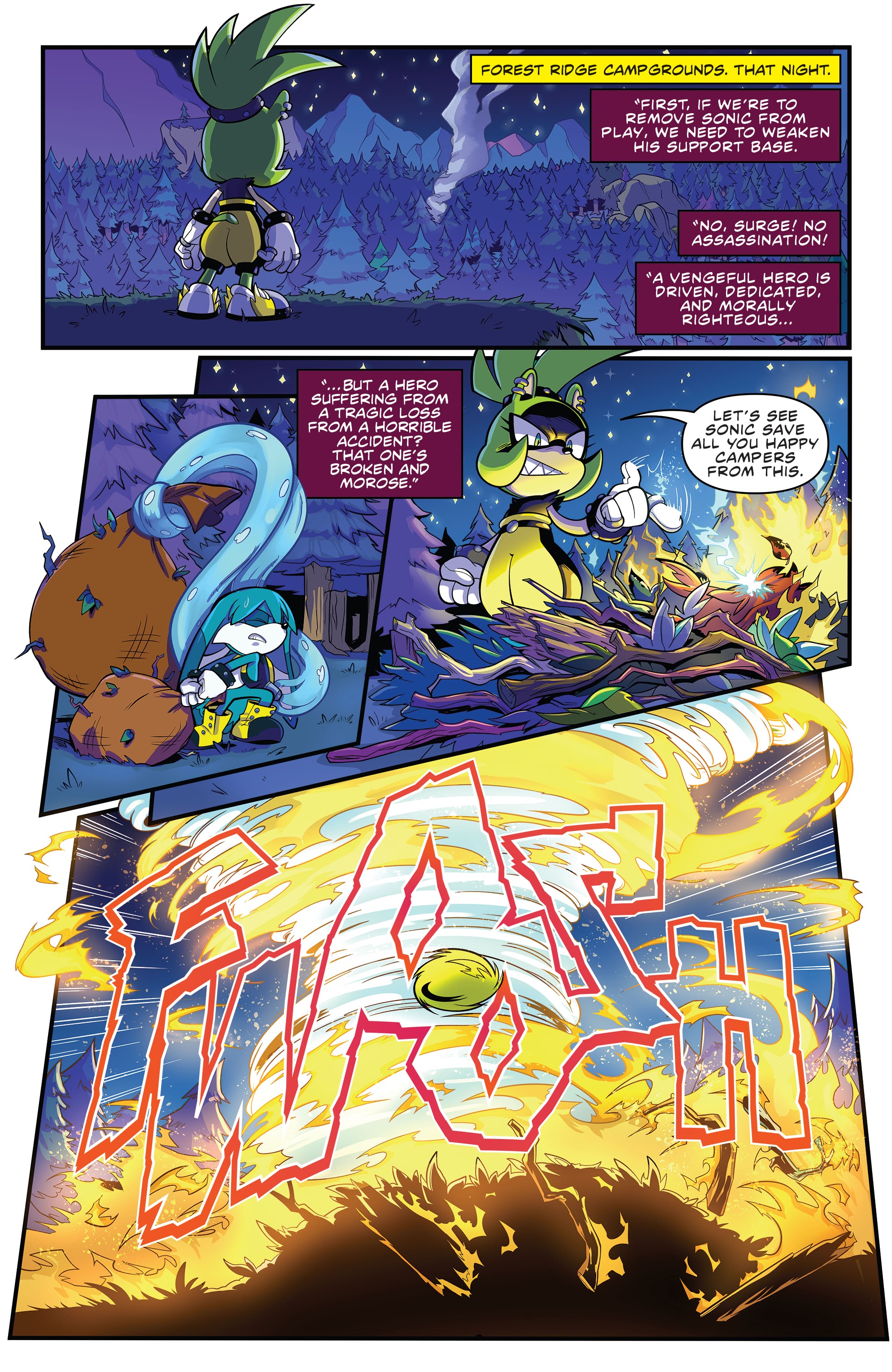 Read online Sonic the Hedgehog: Imposter Syndrome comic -  Issue #1 - 10