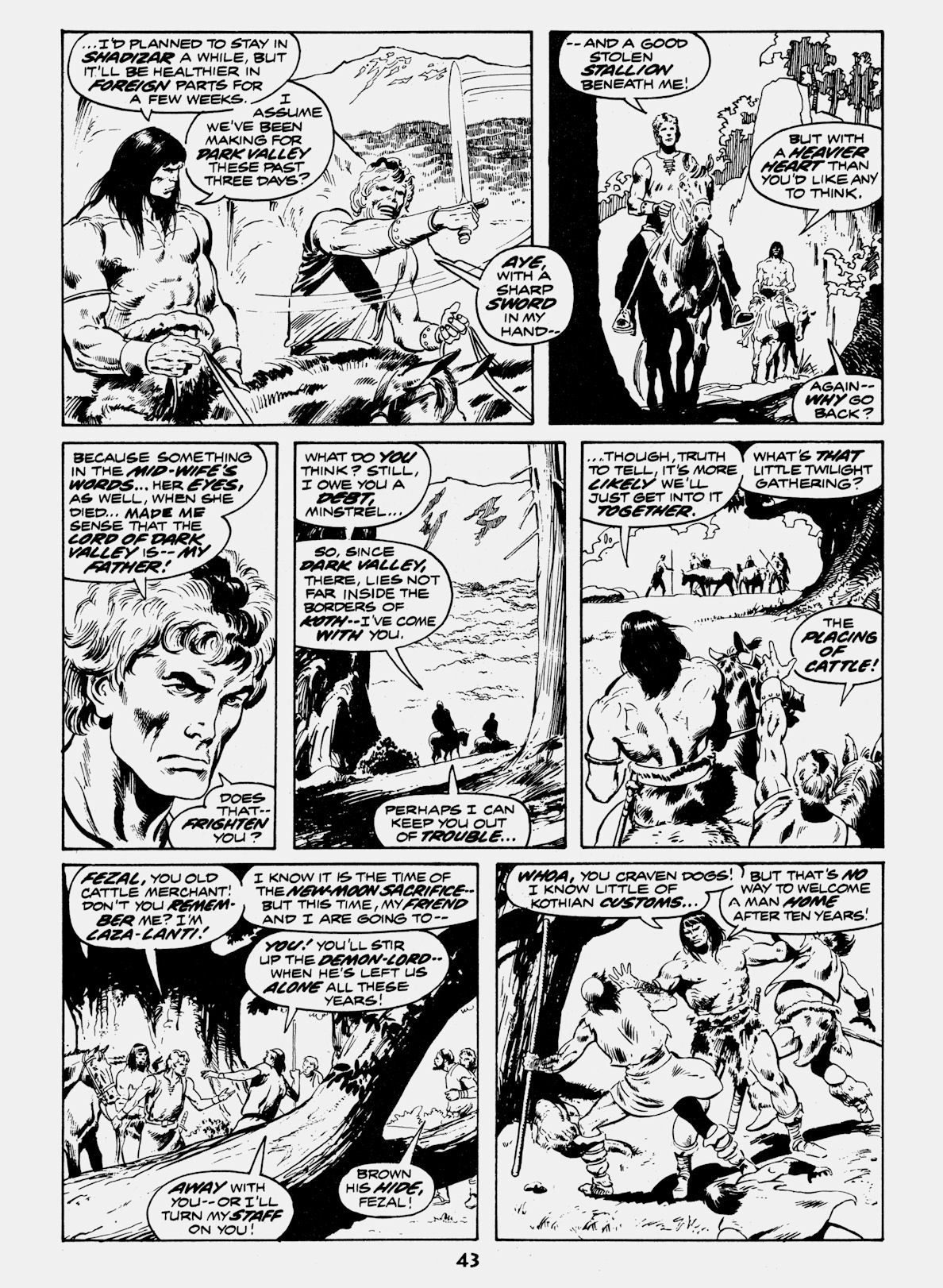 Read online Conan Saga comic -  Issue #80 - 45