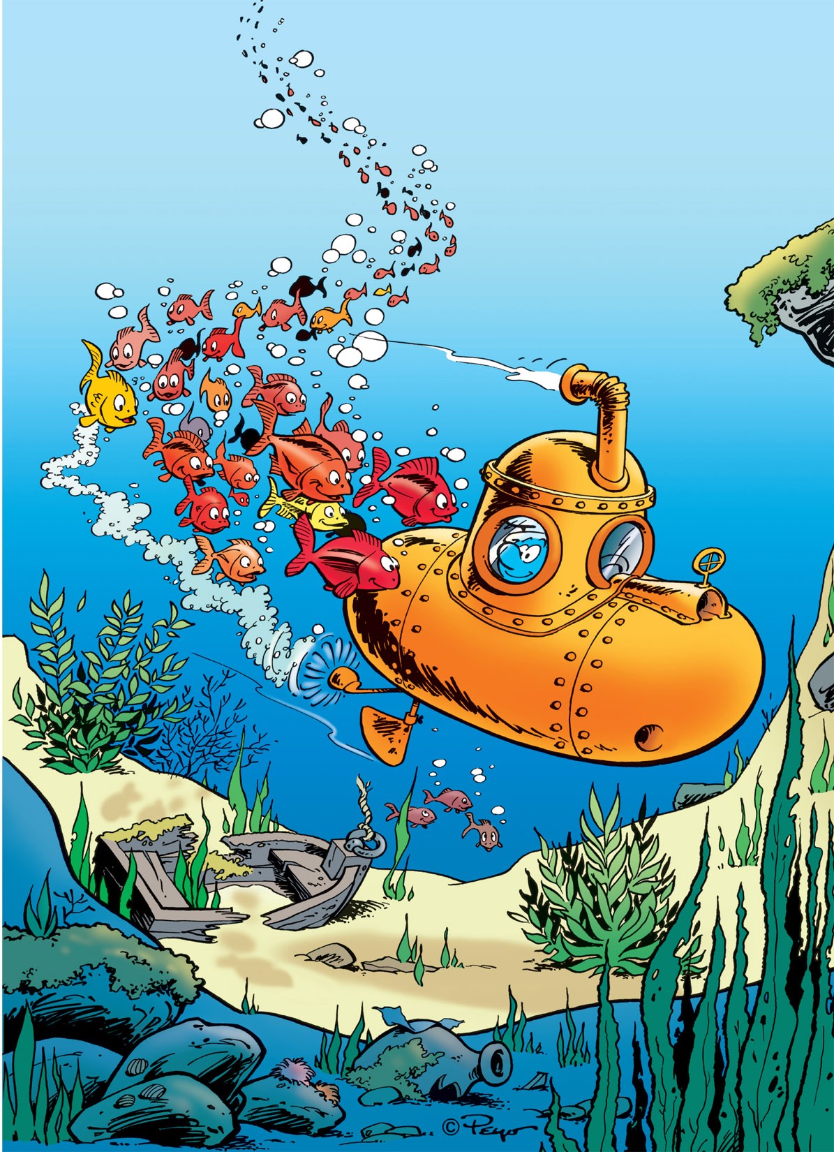 Read online The Smurfs comic -  Issue #7 - 53
