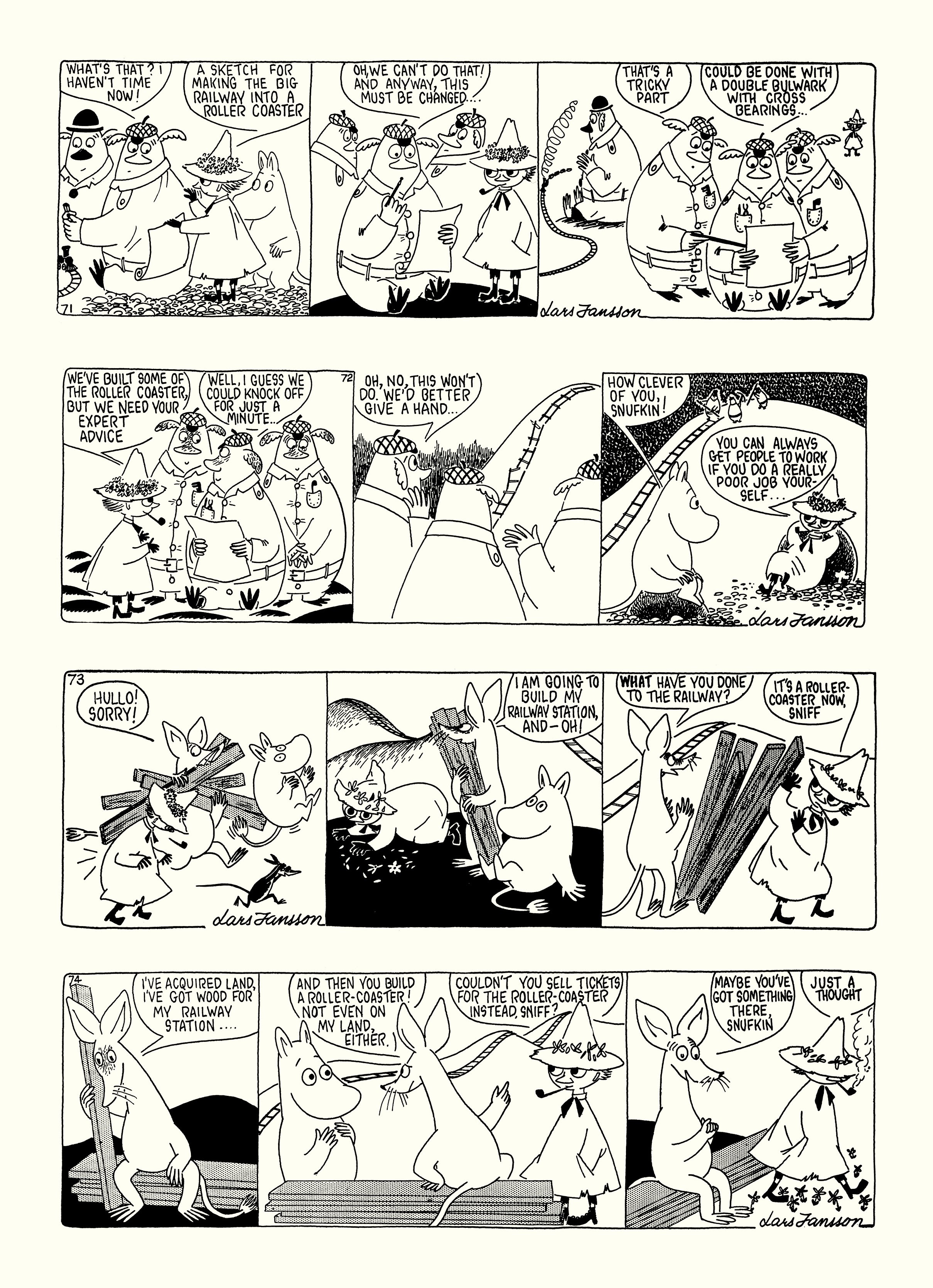 Read online Moomin: The Complete Lars Jansson Comic Strip comic -  Issue # TPB 6 - 44
