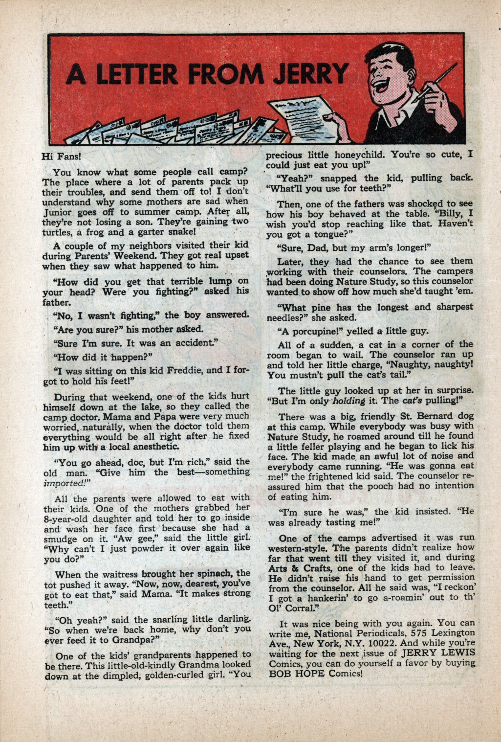 Read online The Adventures of Jerry Lewis comic -  Issue #90 - 12