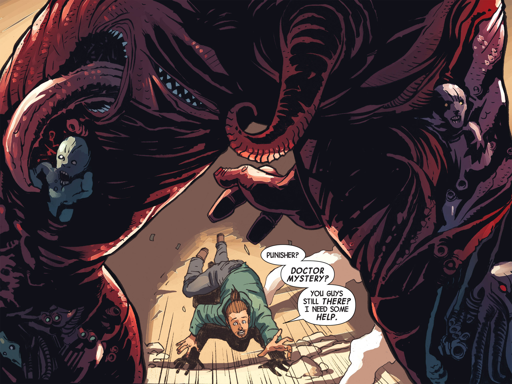 Read online Doctor Strange/Punisher: Magic Bullets Infinite Comic comic -  Issue #7 - 3