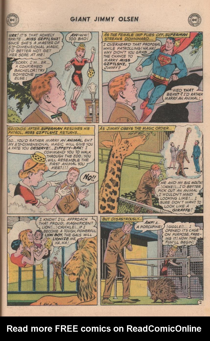 Read online Superman's Pal Jimmy Olsen comic -  Issue #122 - 46