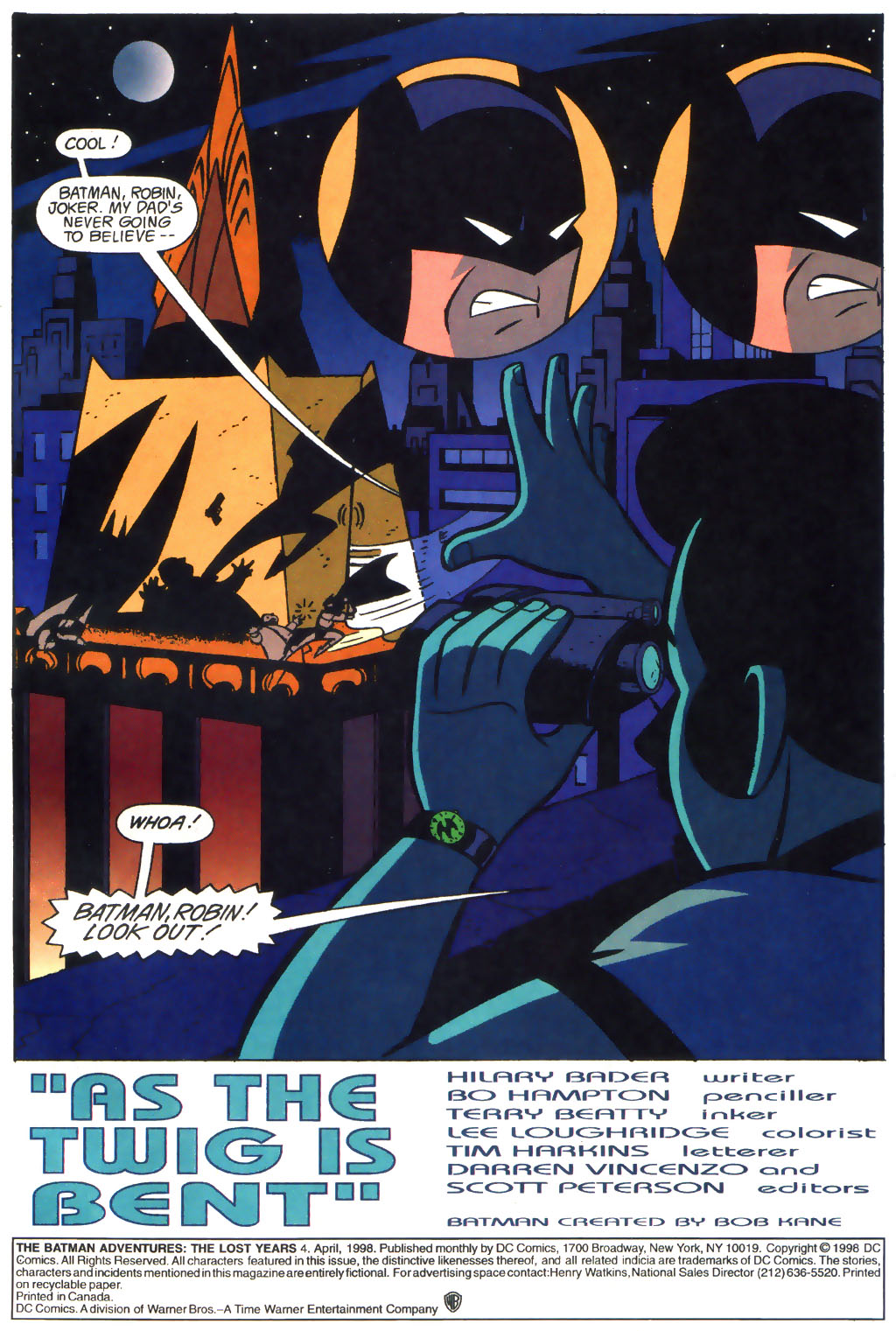 The Batman Adventures: The Lost Years Issue #4 #4 - English 3
