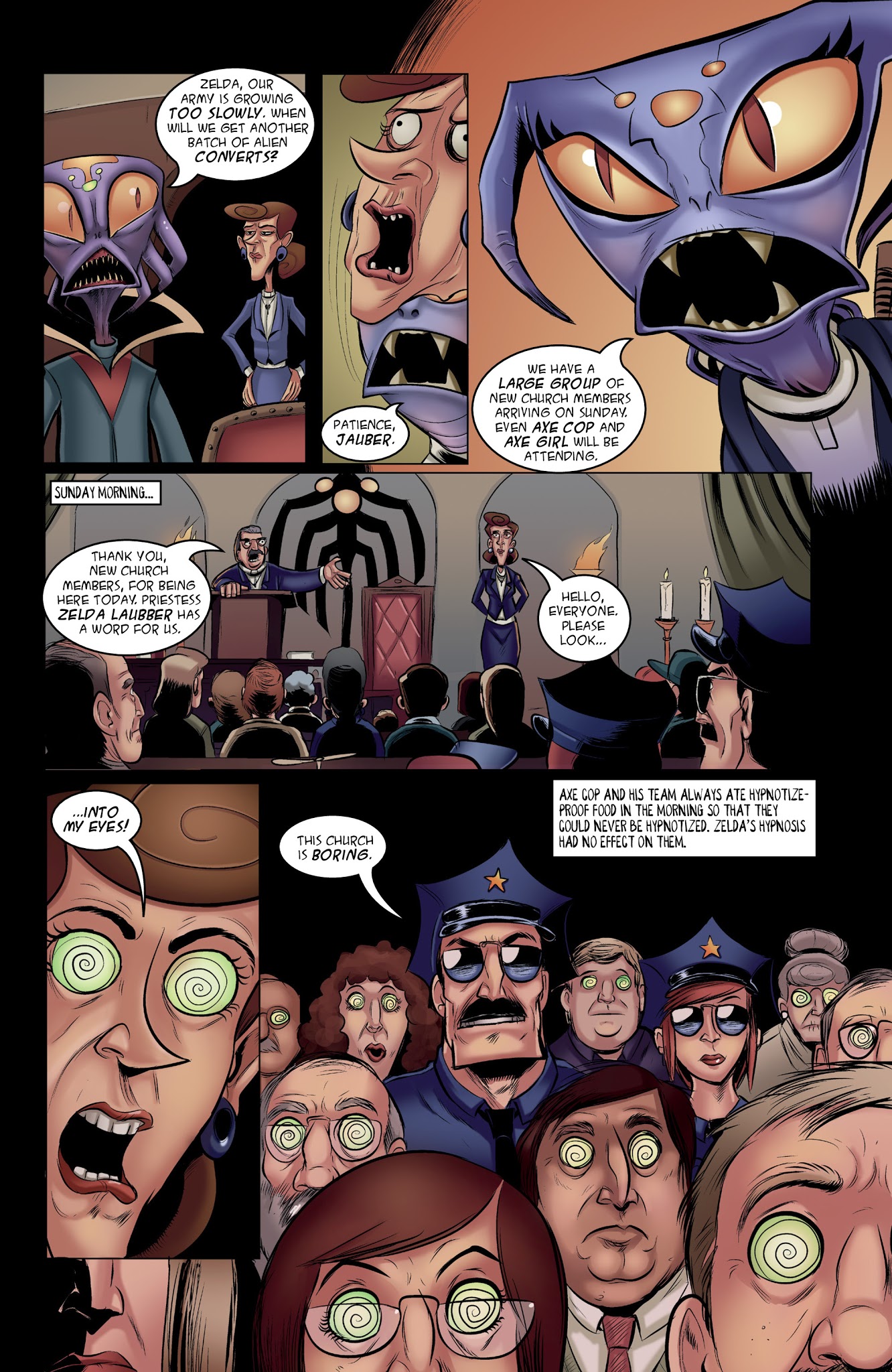 Read online Axe Cop comic -  Issue # TPB 5 - 93