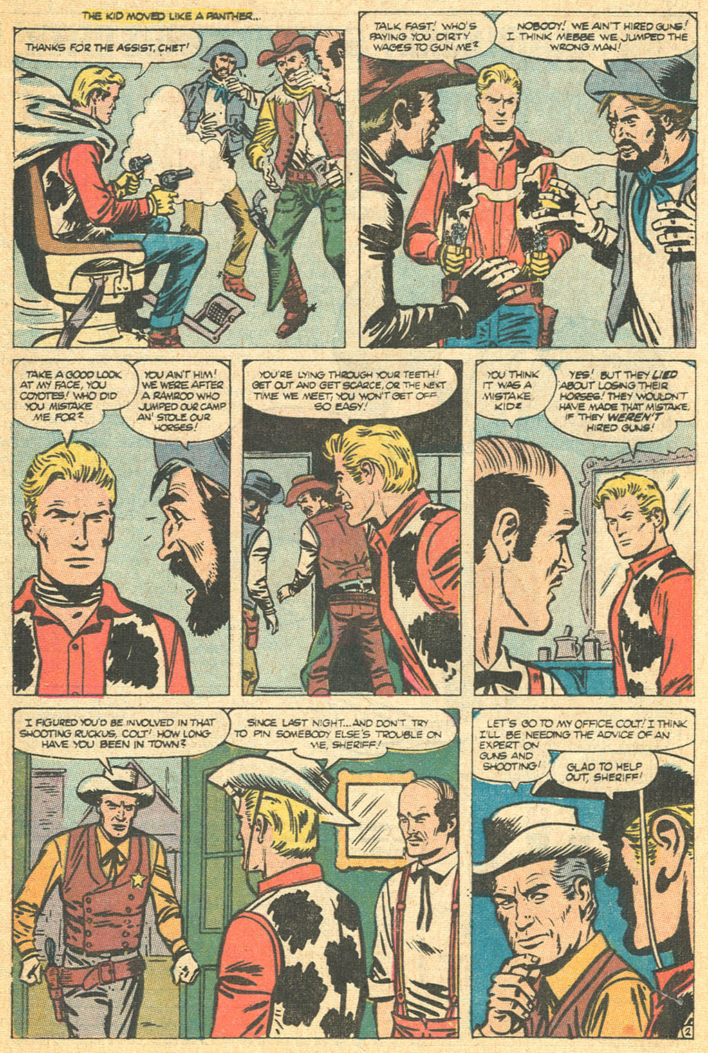 Read online Kid Colt Outlaw comic -  Issue #143 - 12