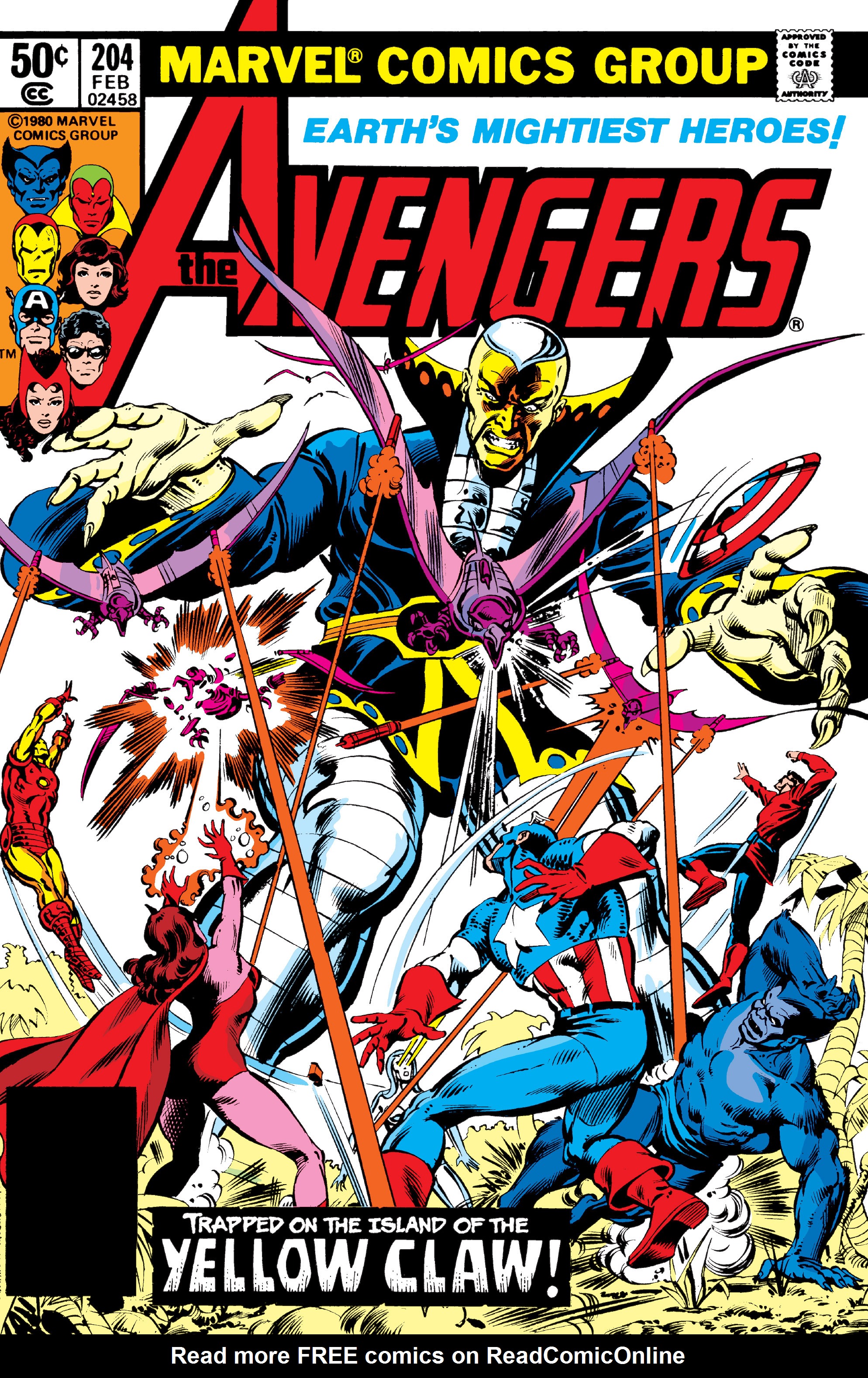 Read online The Avengers (1963) comic -  Issue #204 - 1