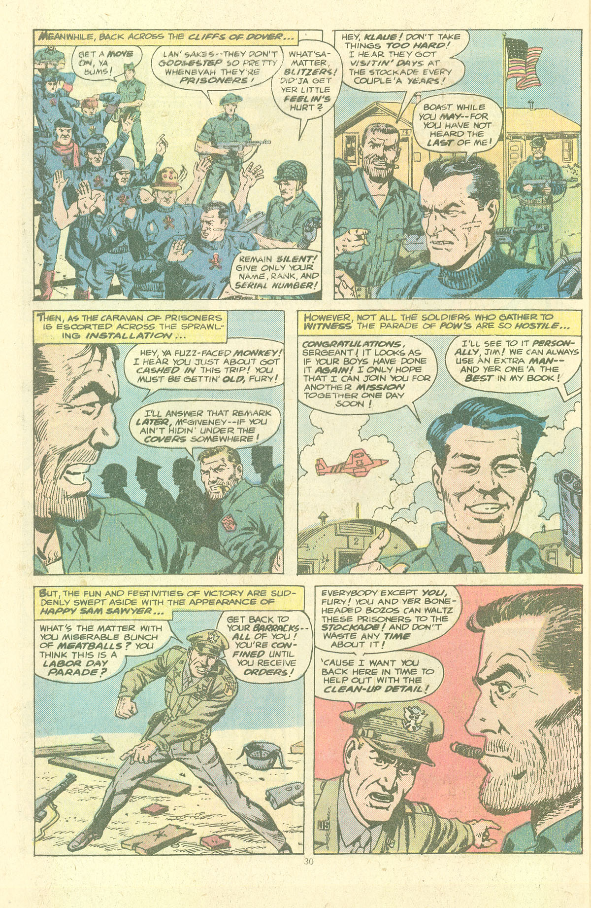 Read online Sgt. Fury comic -  Issue #143 - 32