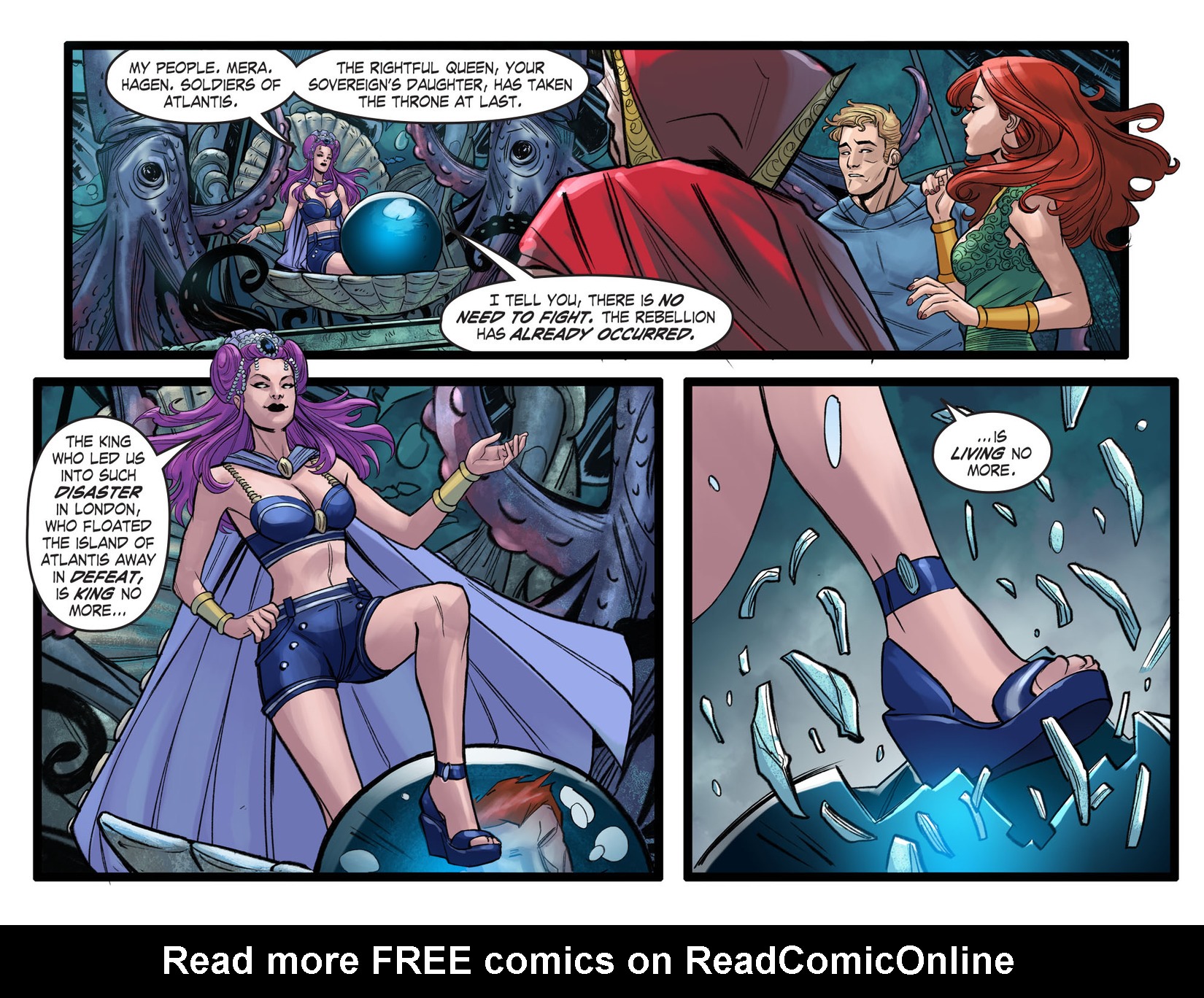 Read online DC Comics: Bombshells comic -  Issue #48 - 12