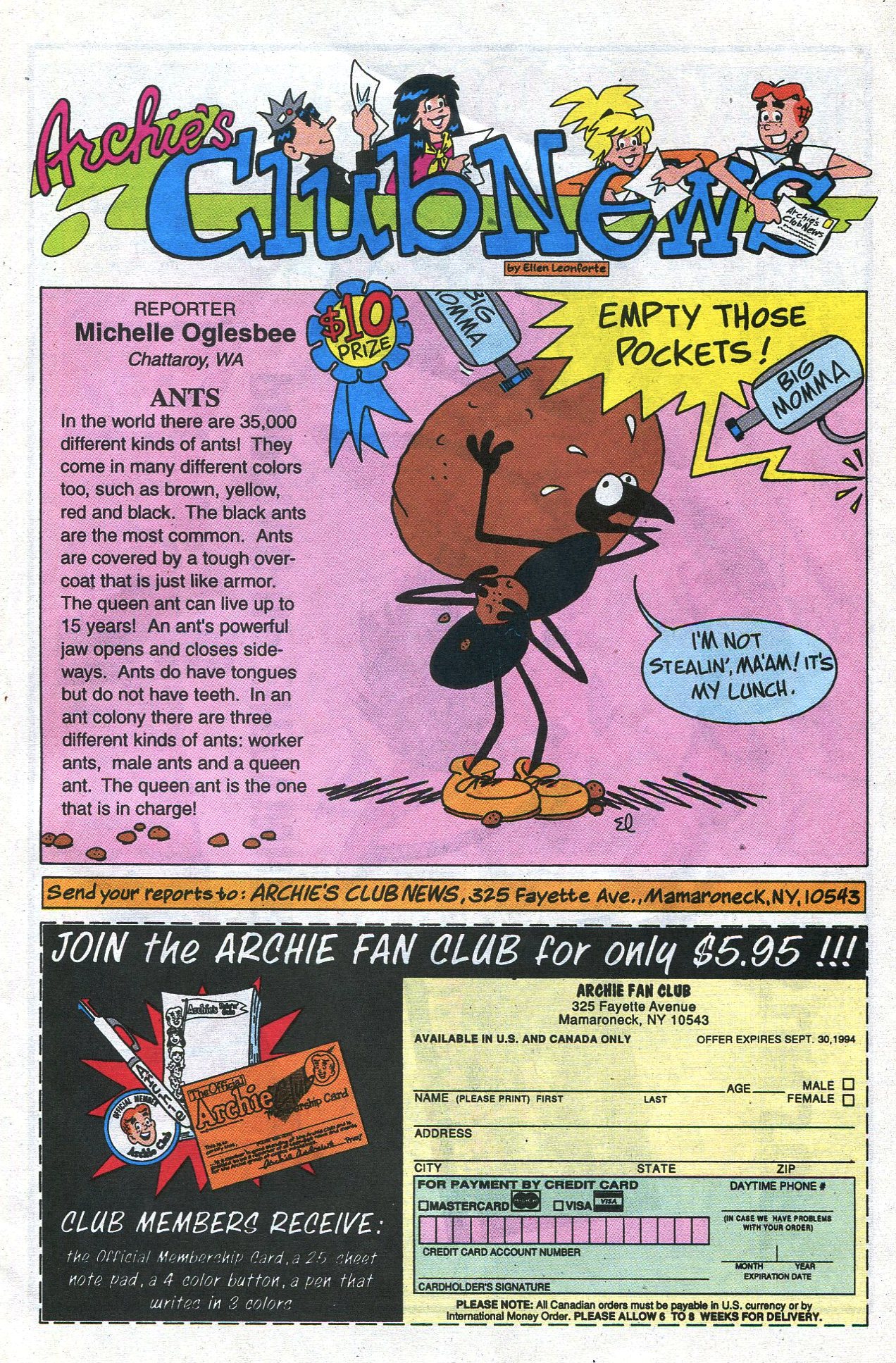 Read online Archie & Friends (1992) comic -  Issue #10 - 11