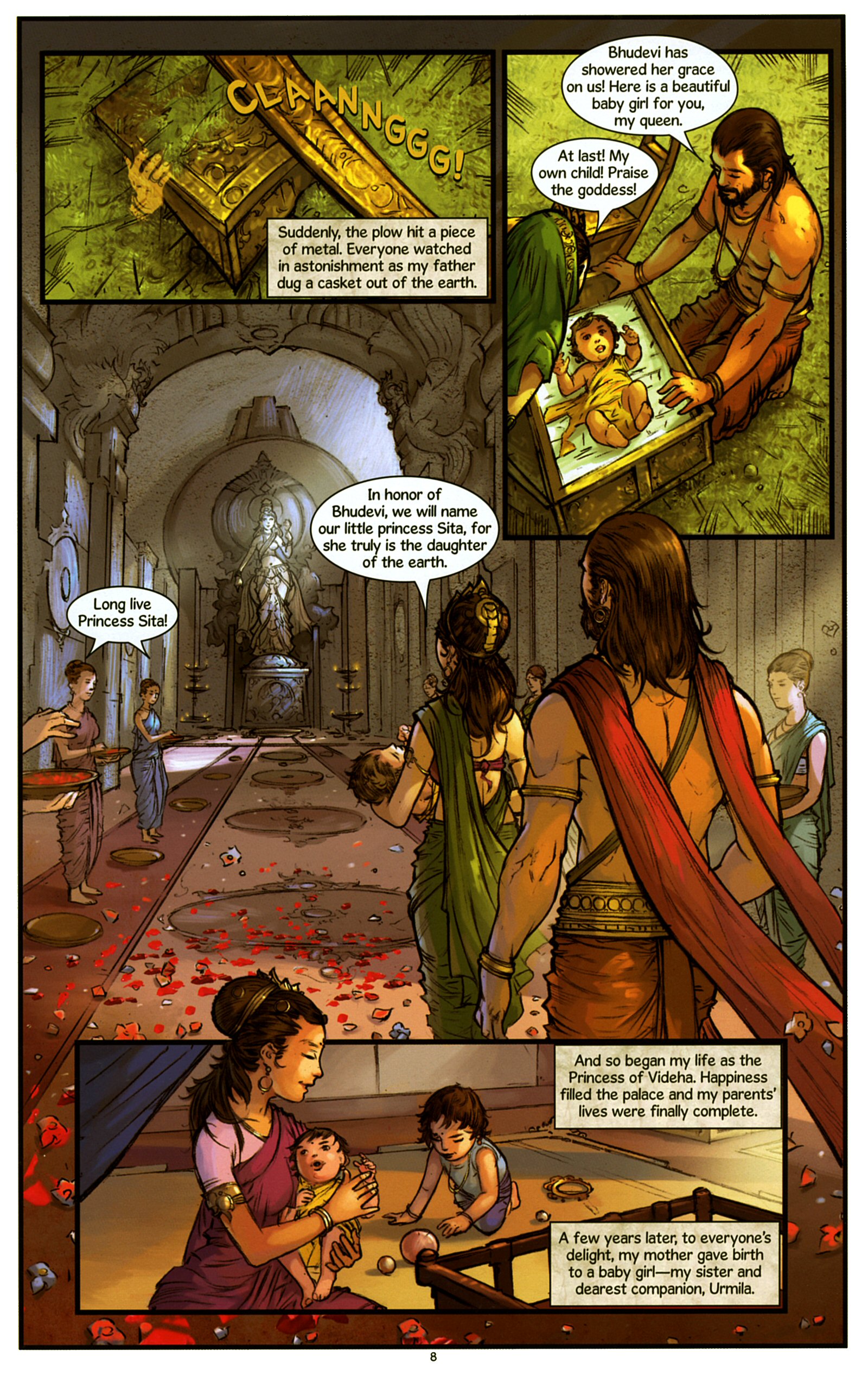 Read online Sita Daughter of the Earth comic -  Issue # TPB - 12