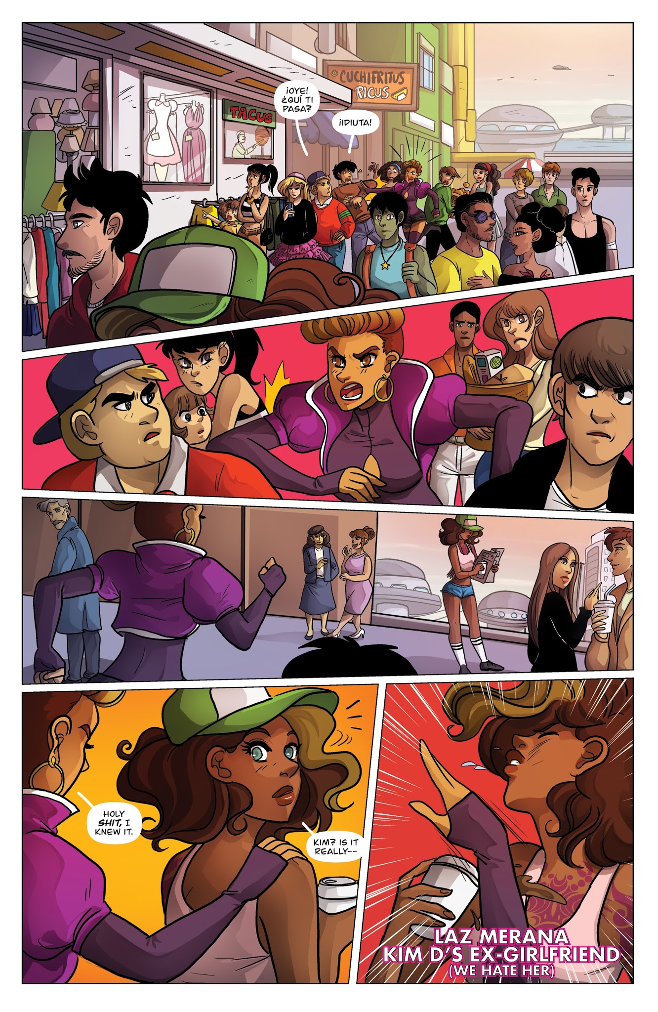 Read online Kim & Kim v2: Love is a Battlefield comic -  Issue #1 - 10