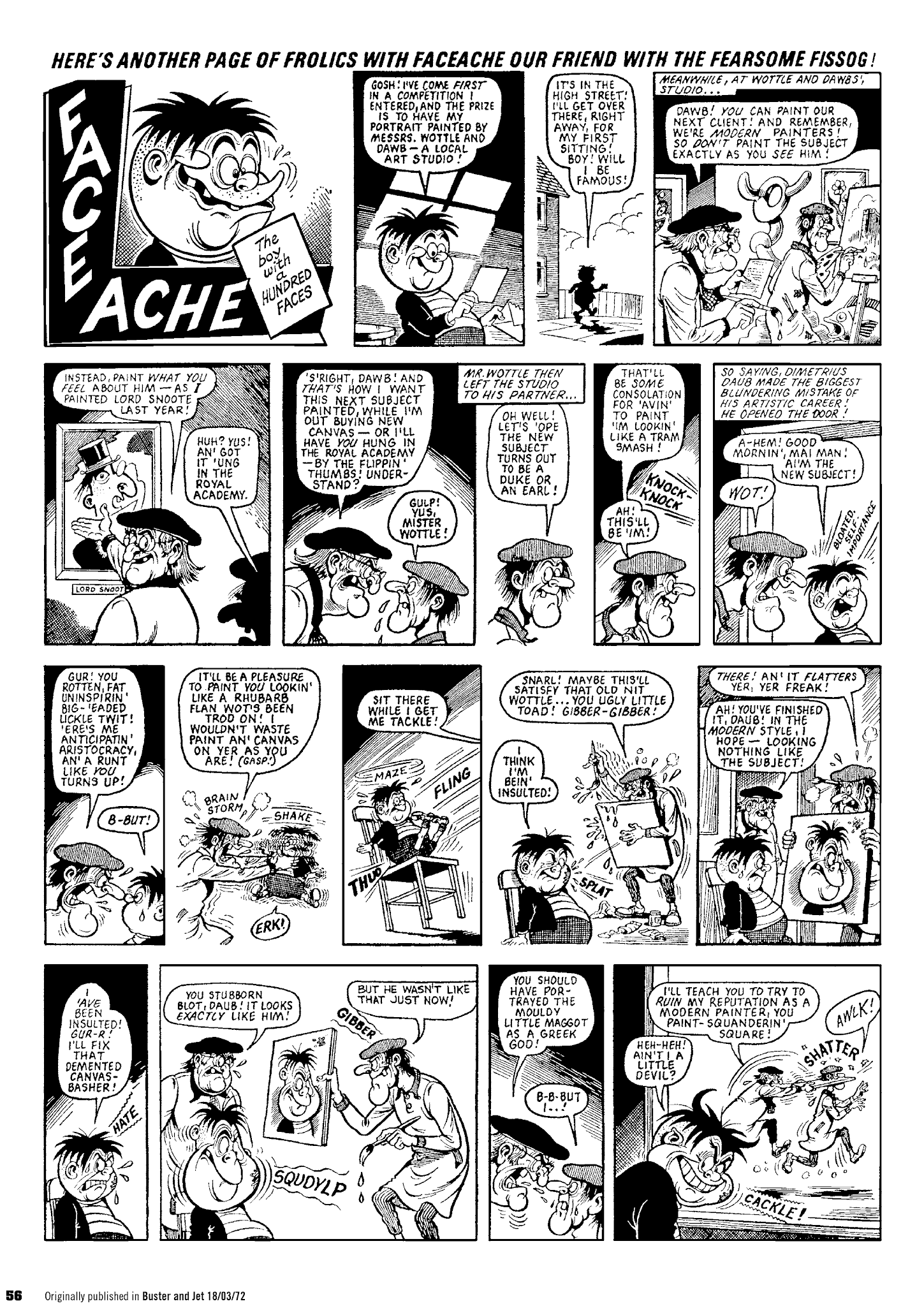 Read online Faceache: The First Hundred Scrunges comic -  Issue # TPB 1 - 58