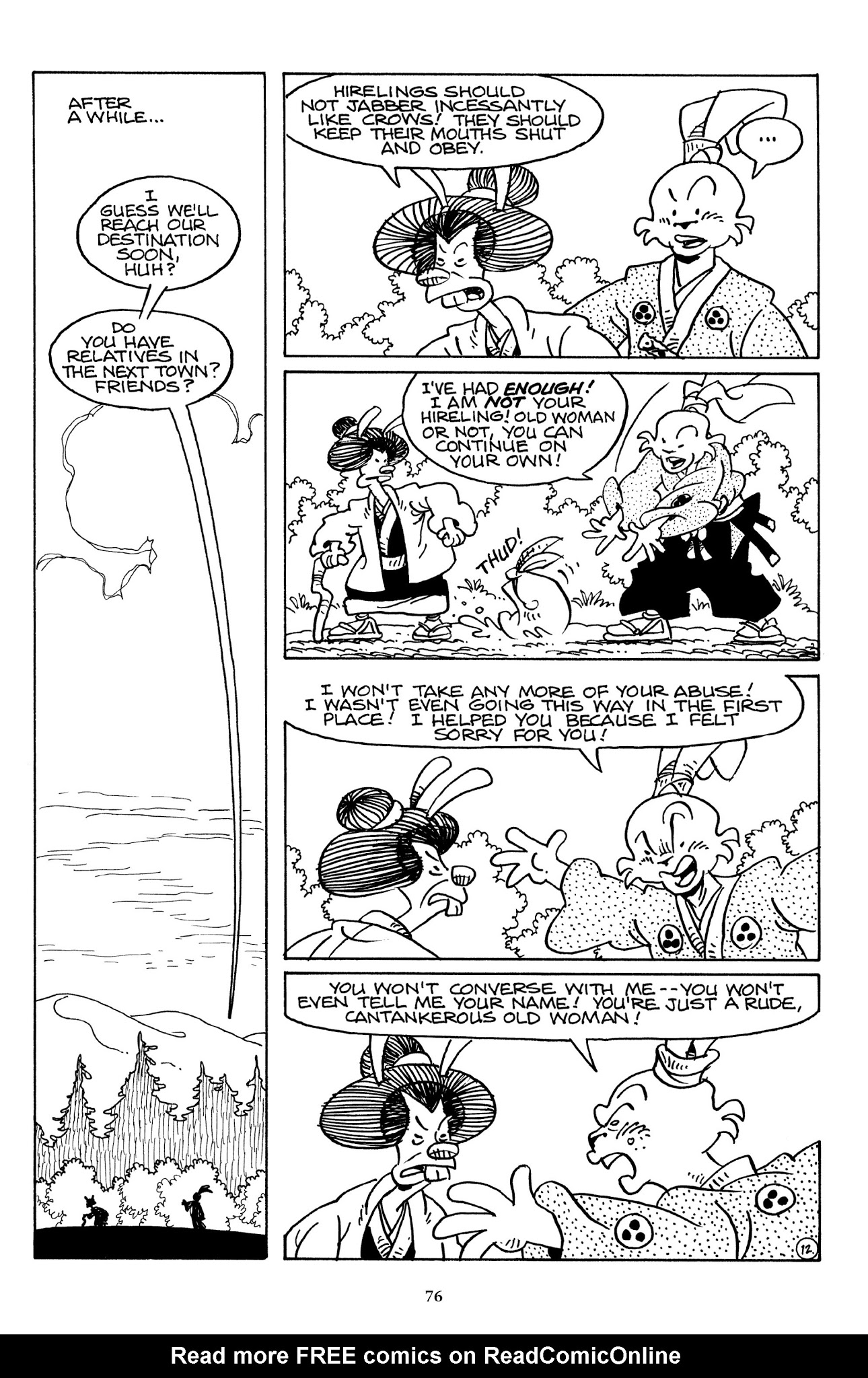 Read online The Usagi Yojimbo Saga comic -  Issue # TPB 5 - 73