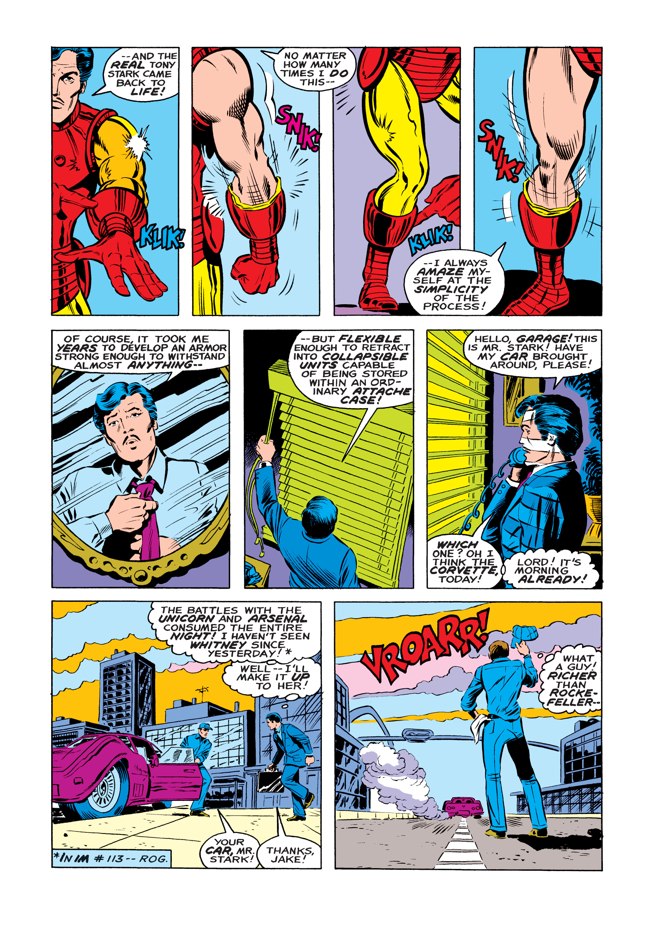 Read online Marvel Masterworks: The Invincible Iron Man comic -  Issue # TPB 13 (Part 1) - 52