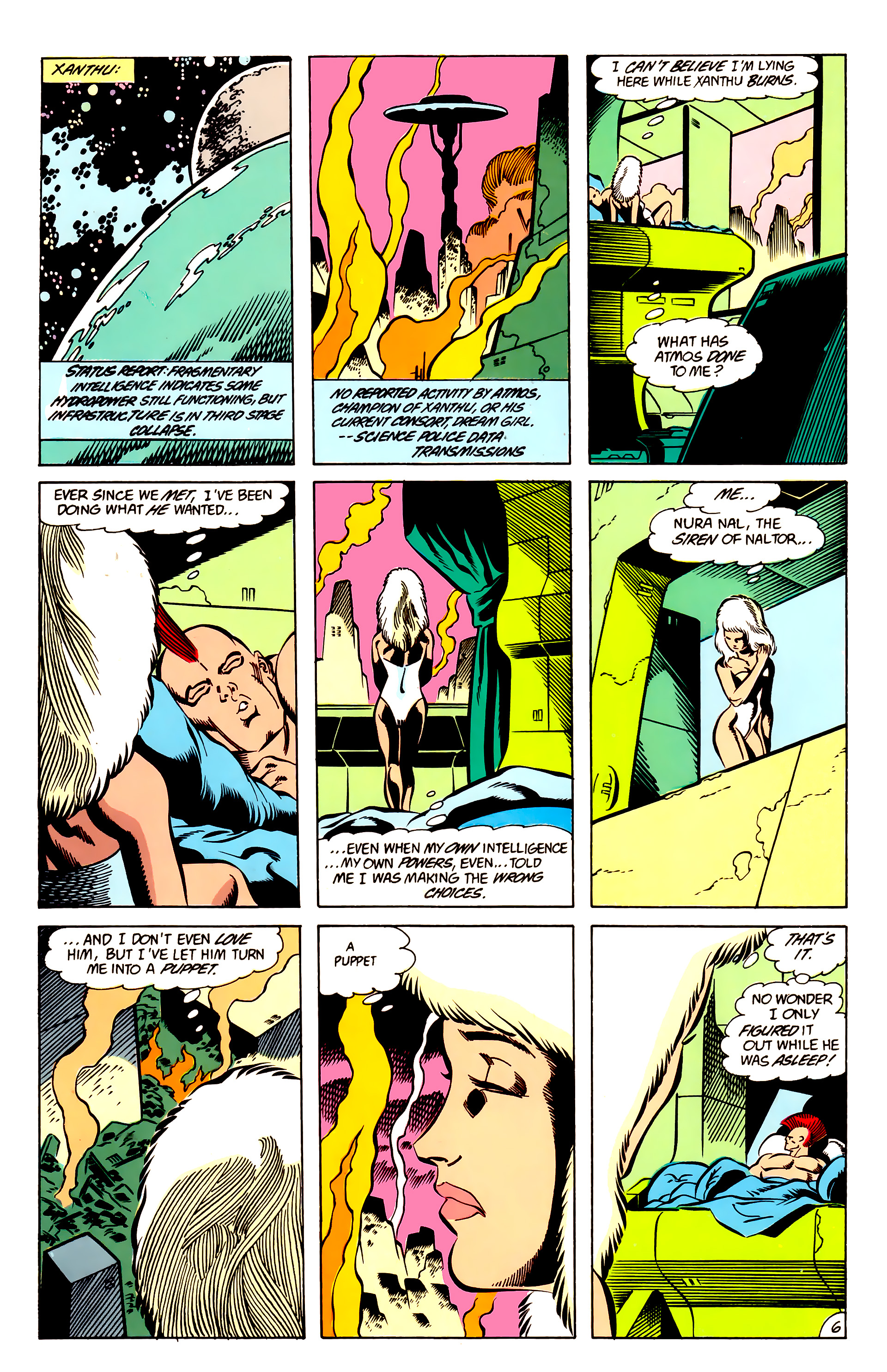 Read online Legion of Super-Heroes (1984) comic -  Issue #63 - 7