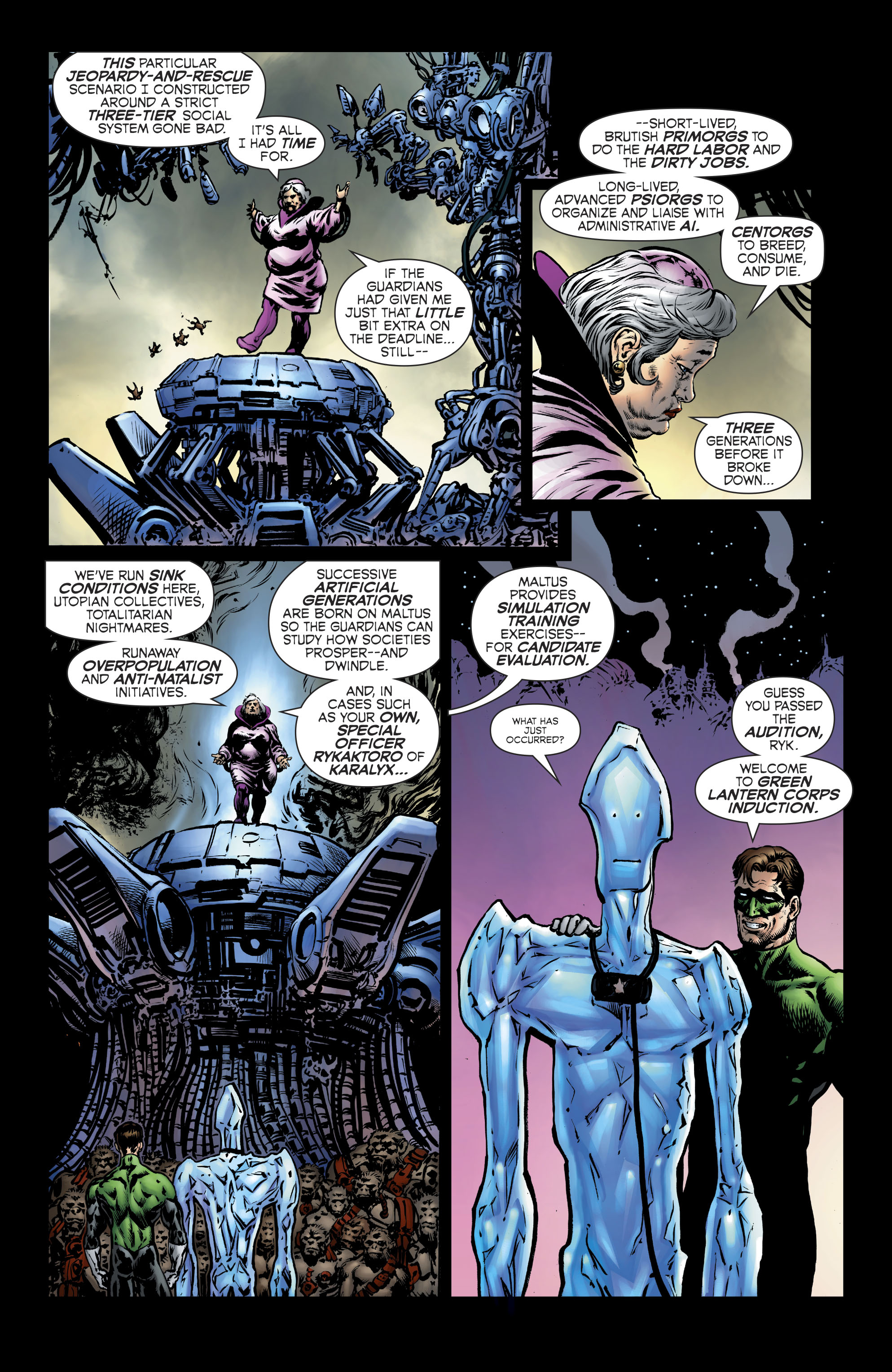 Read online The Green Lantern Season Two comic -  Issue #1 - 26