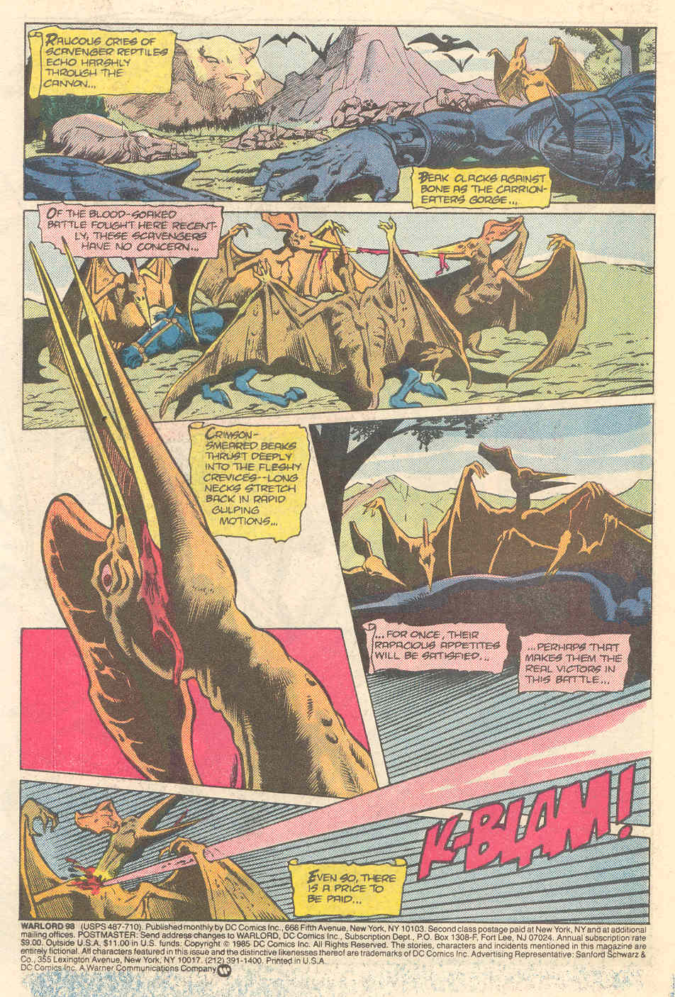 Read online Warlord (1976) comic -  Issue #98 - 2