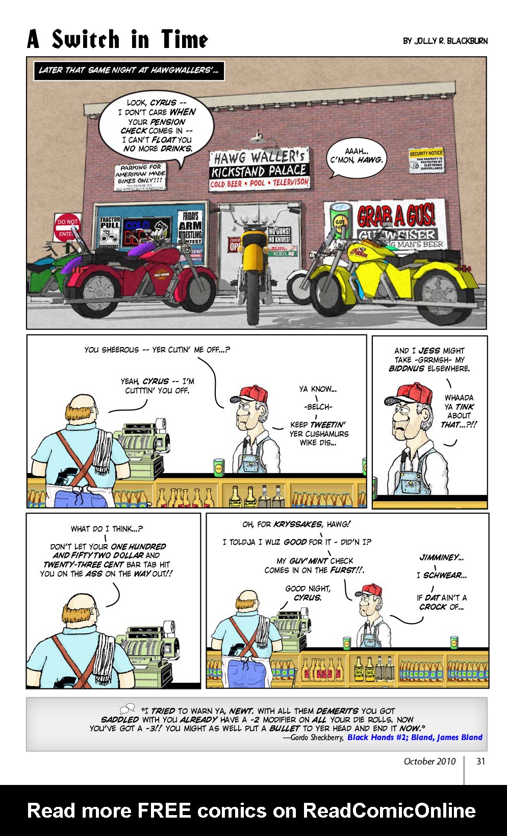 Read online Knights of the Dinner Table comic -  Issue #168 - 33