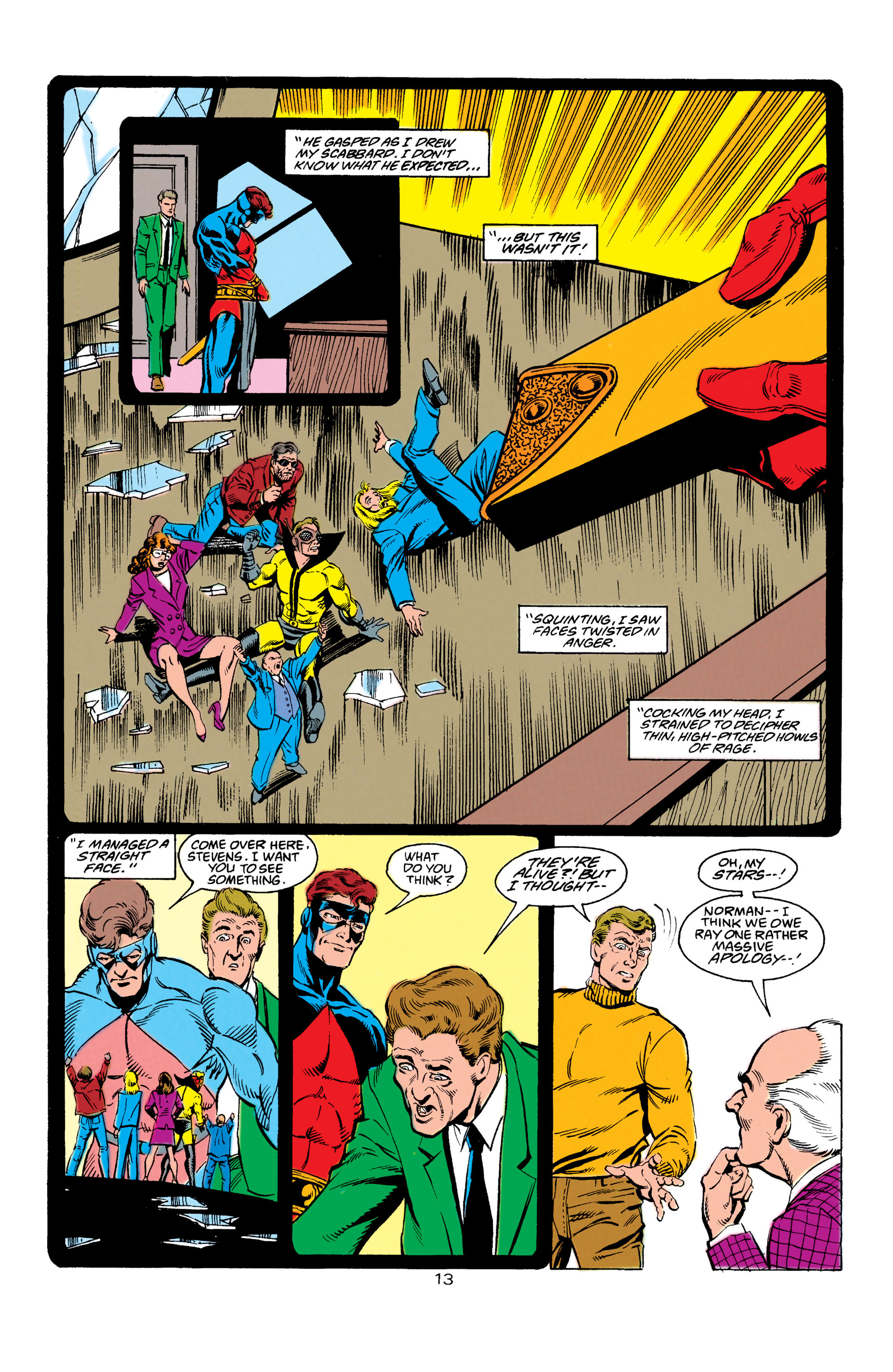 Read online Power of the Atom comic -  Issue #18 - 14