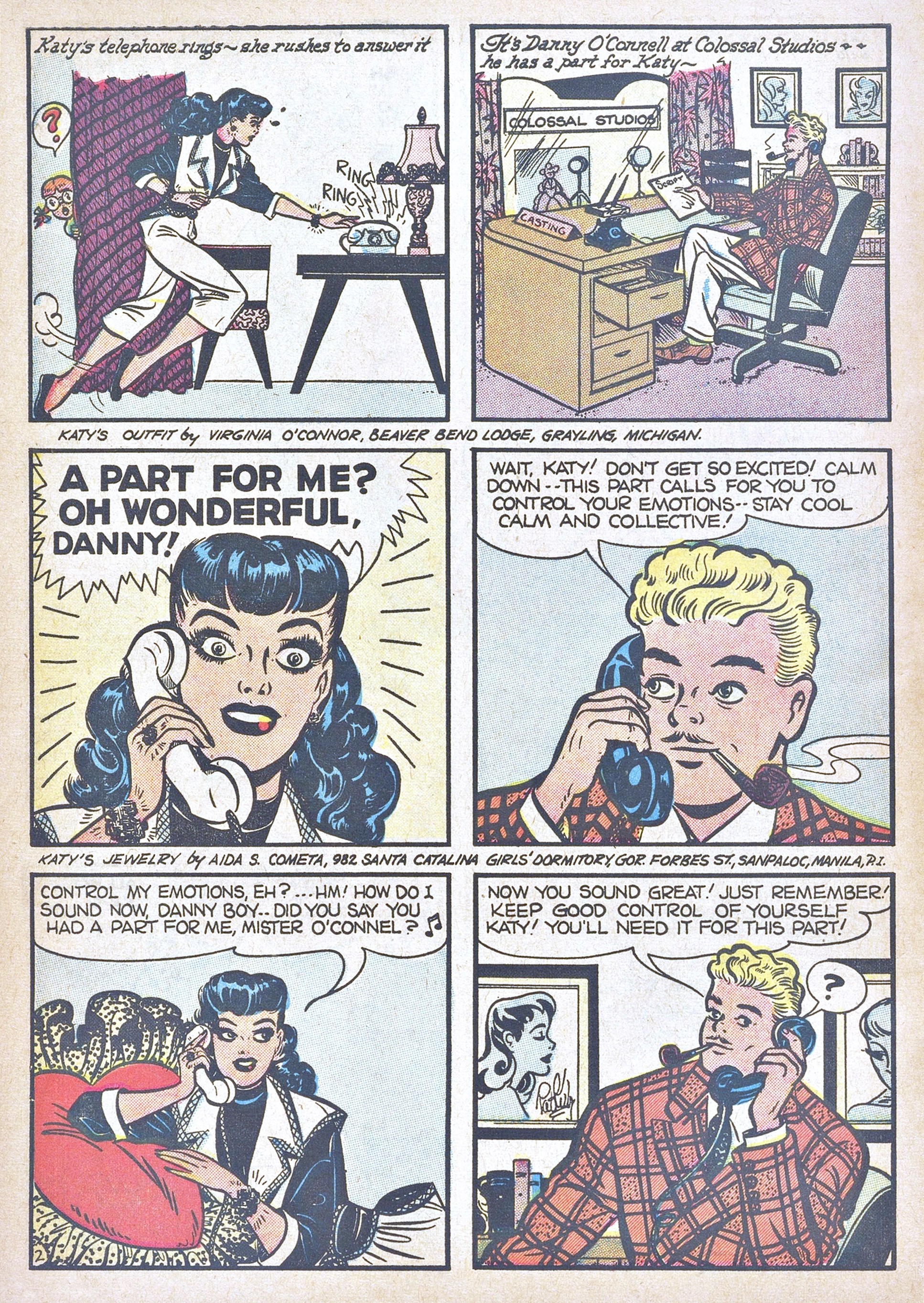 Read online Katy Keene (1949) comic -  Issue #14 - 4