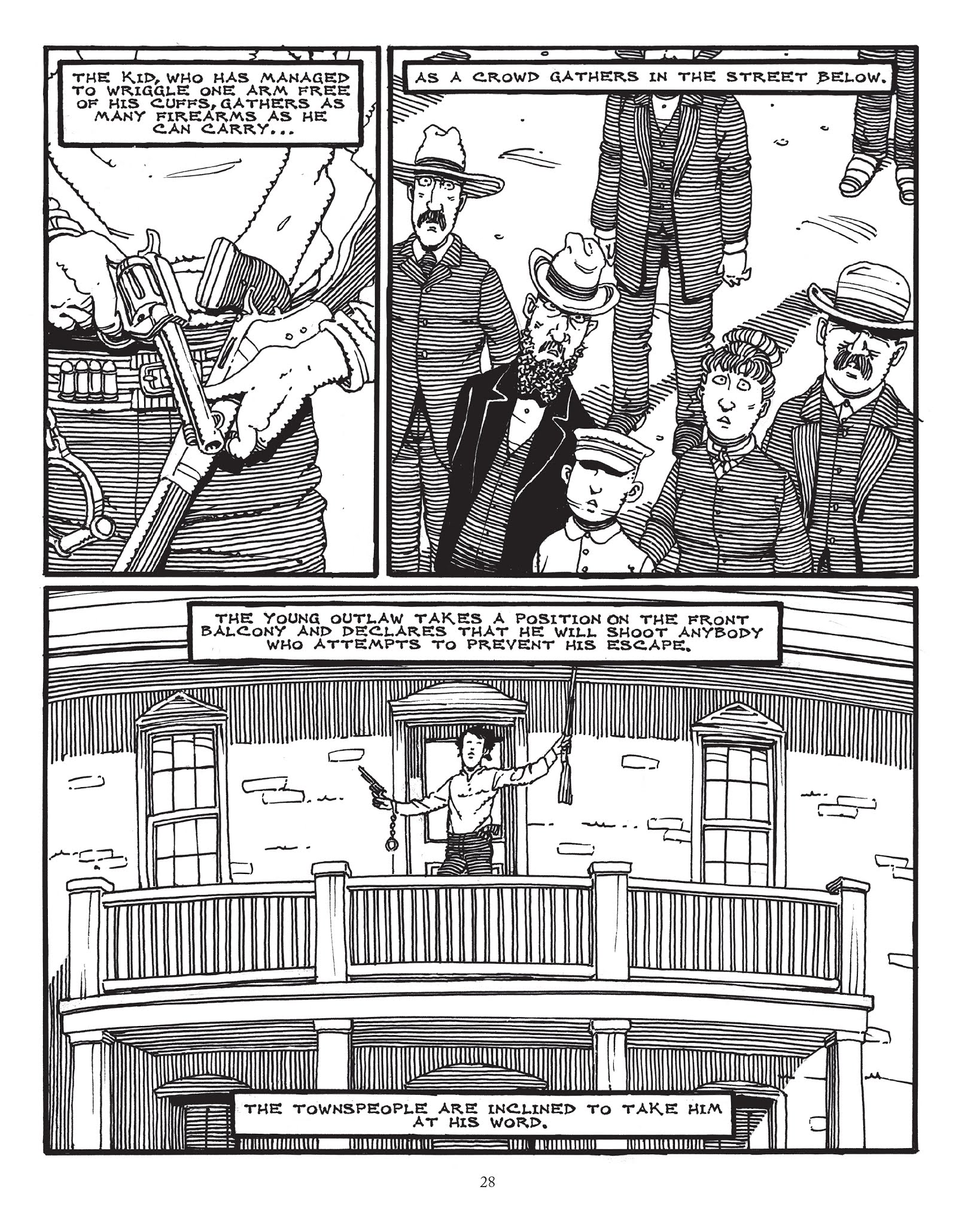 Read online The True Death of Billy the Kid comic -  Issue # TPB - 26
