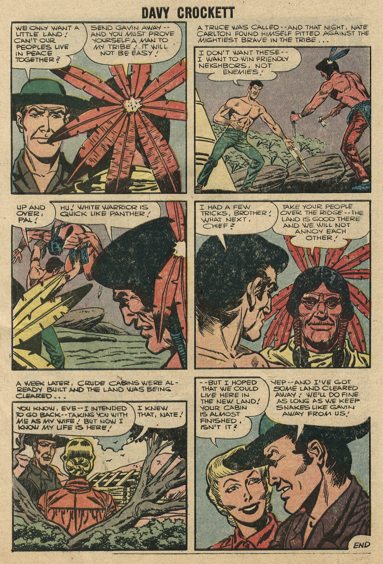 Read online Davy Crockett comic -  Issue #7 - 32