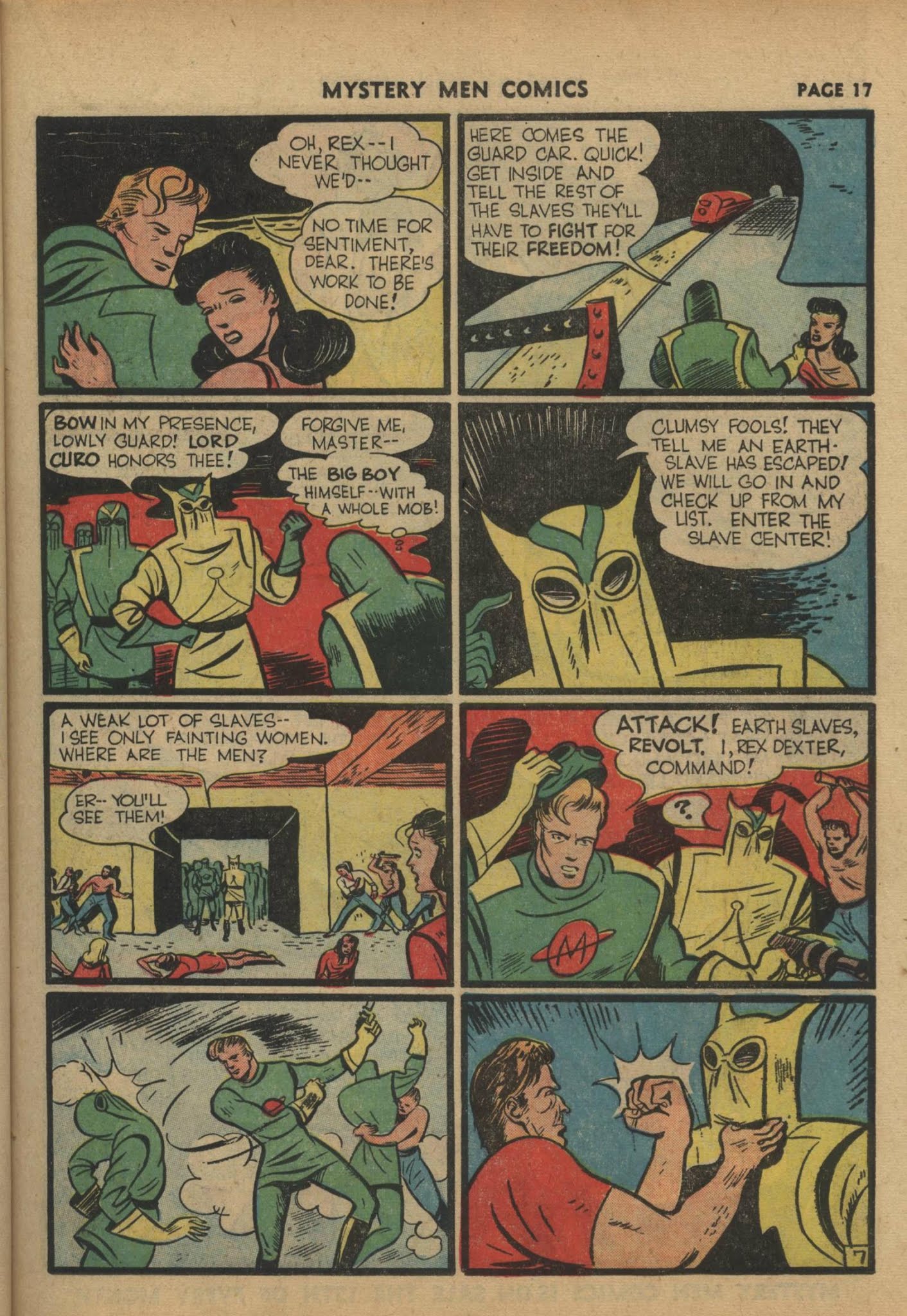 Read online Mystery Men Comics comic -  Issue #19 - 19