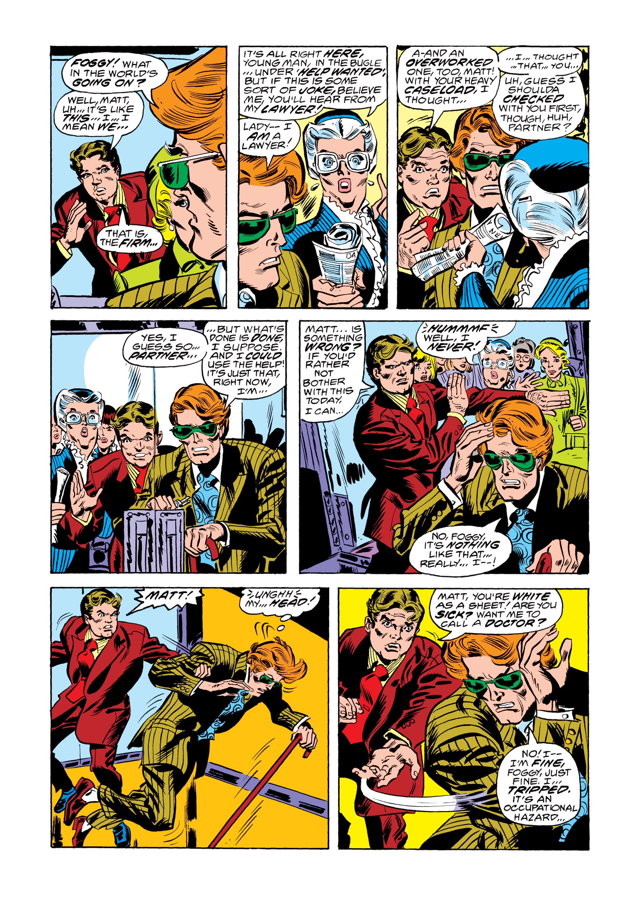 Read online Marvel Masterworks: Daredevil comic -  Issue # TPB 14 (Part 3) - 15