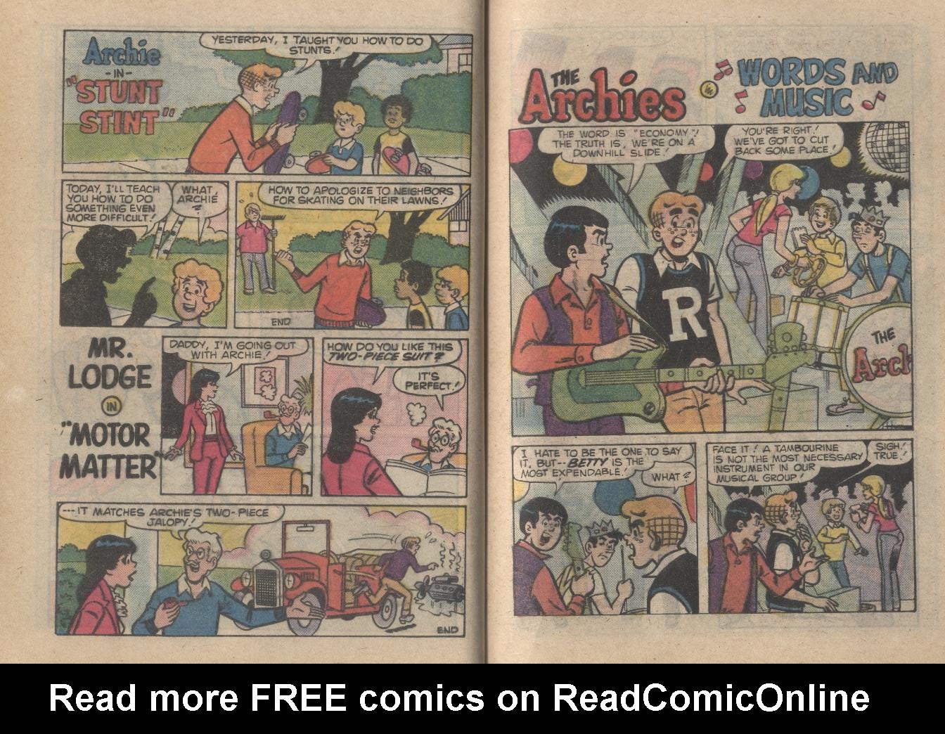 Read online Archie...Archie Andrews, Where Are You? Digest Magazine comic -  Issue #56 - 31