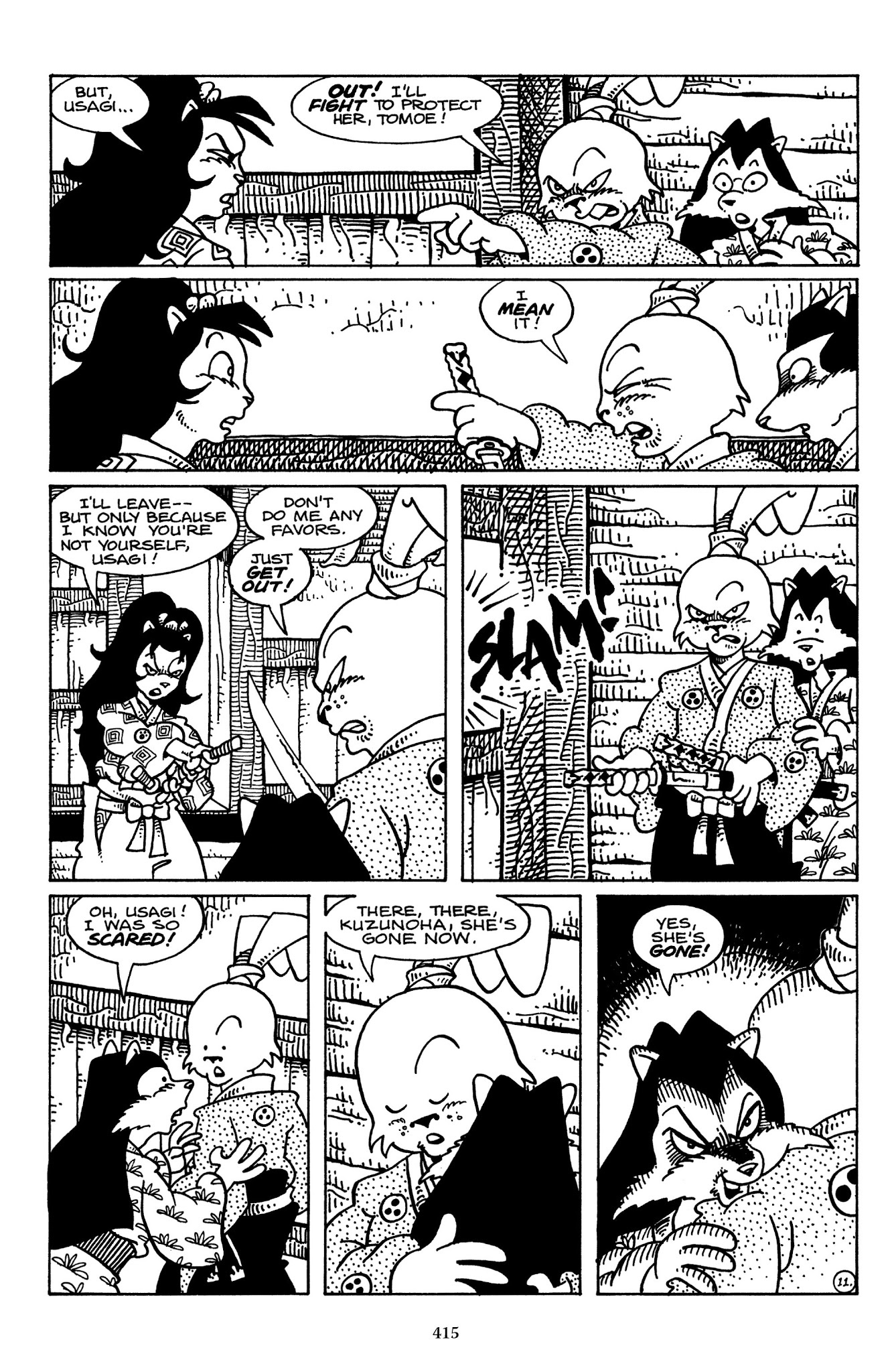 Read online The Usagi Yojimbo Saga comic -  Issue # TPB 5 - 409