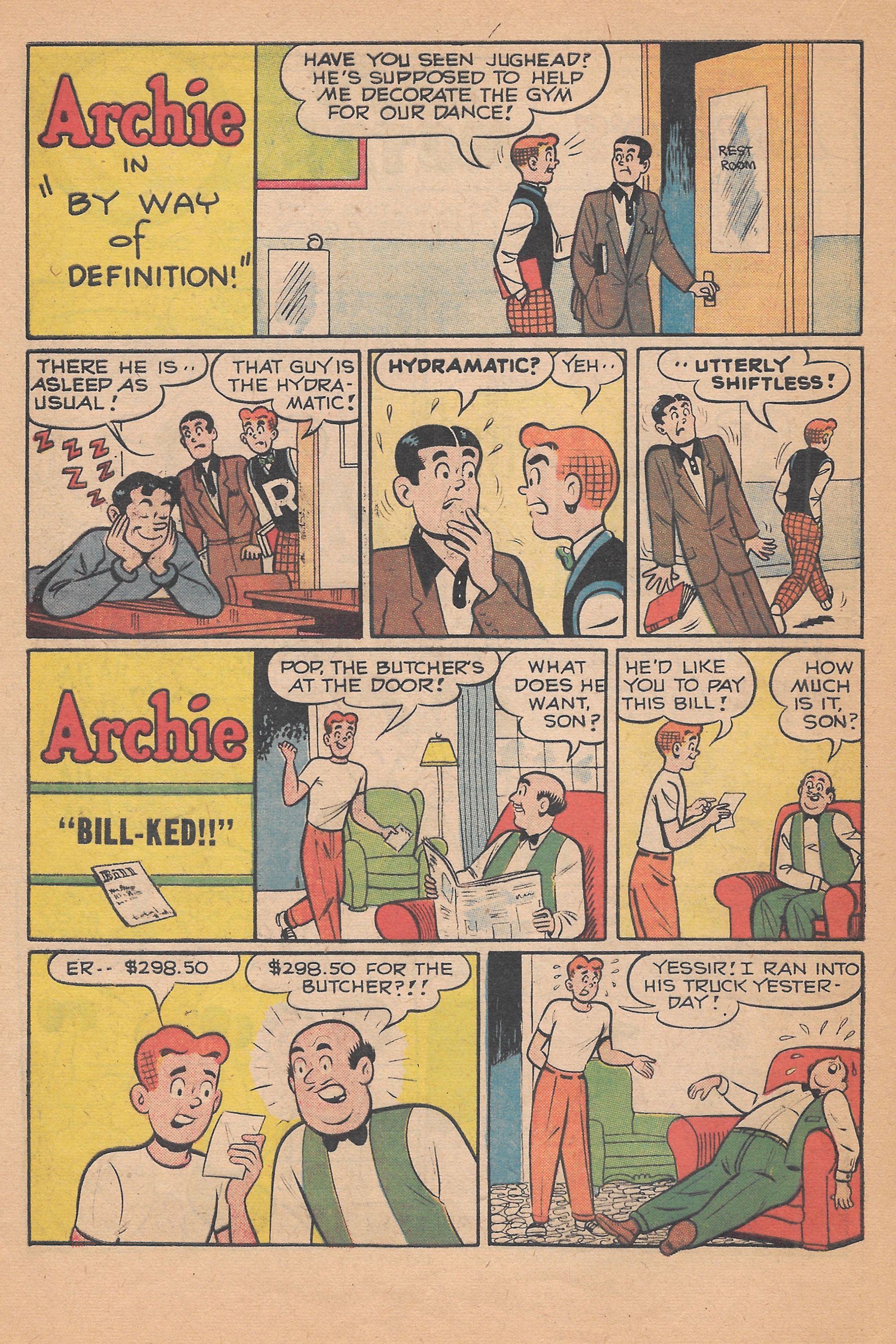 Read online Archie's Joke Book Magazine comic -  Issue #40 - 16