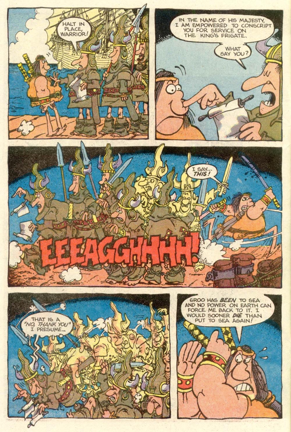 Read online Sergio Aragonés Groo the Wanderer comic -  Issue #5 - 4